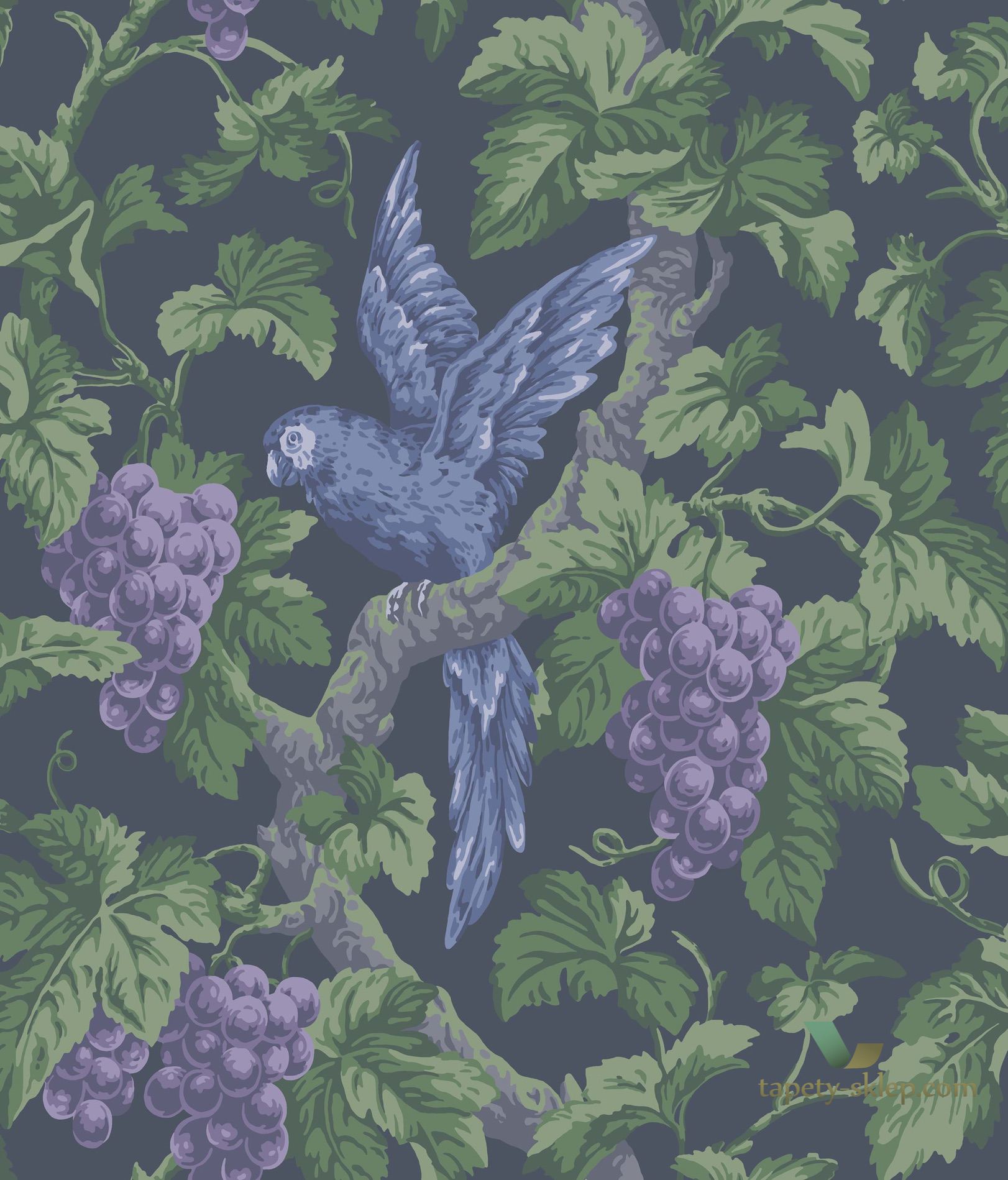 Tapeta Papugi i Owoce Cole&Son Woodvale Orchard 116/5019 Pearwood