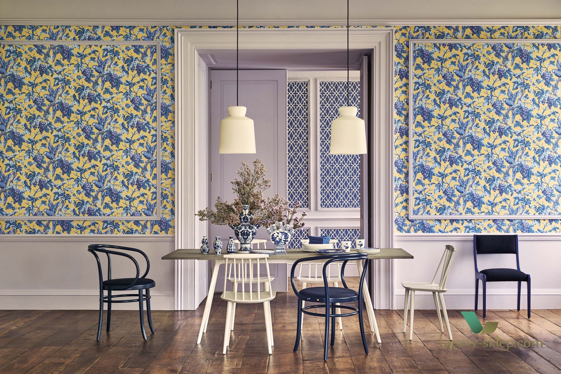 Tapeta Papugi i Owoce Cole&Son Woodvale Orchard 116/5019 Pearwood