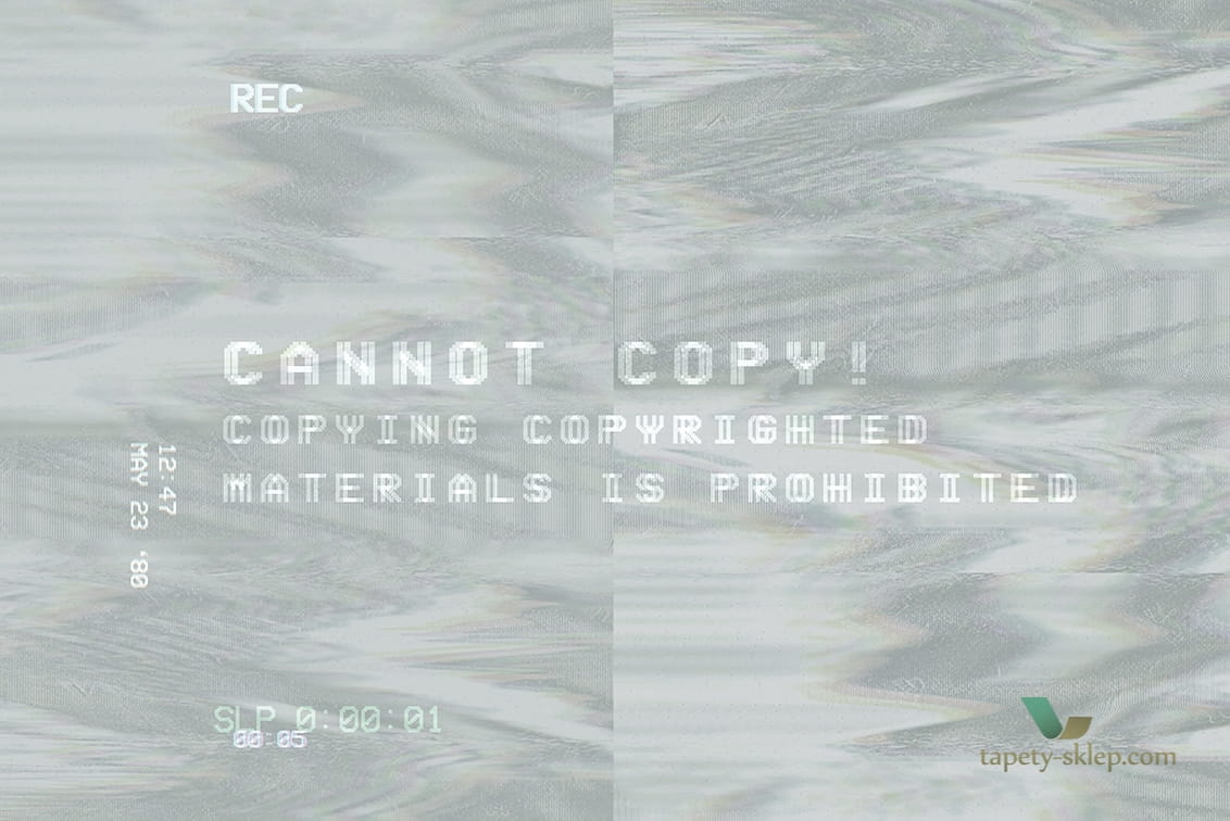Fototapeta Wall&Deco WDCC1902 CANNOT COPY Contemporary 2019