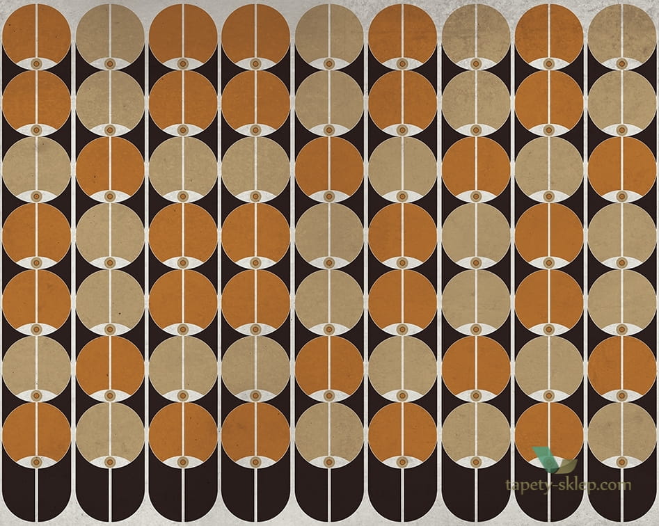 Fototapeta Wall&Deco WDET1901 EYES IN TUBES Contemporary 2019