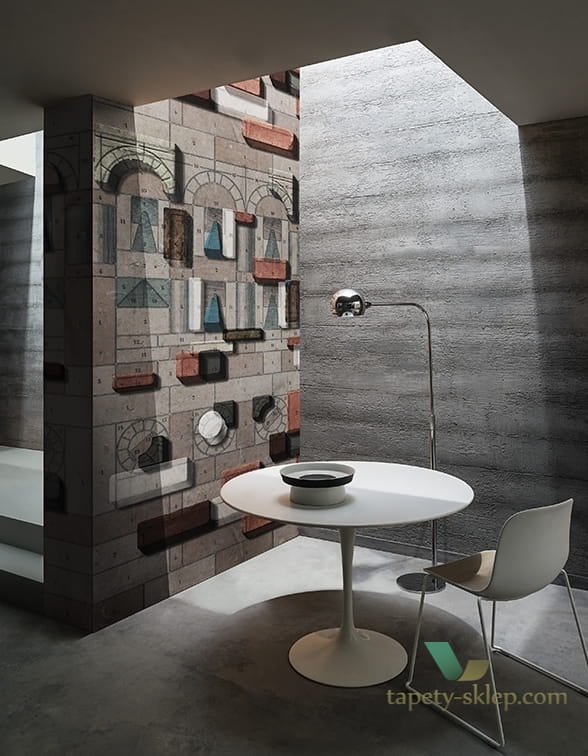 Fototapeta Wall&Deco WDJC1901 JEUX DE CONSTRUCTION Contemporary 2019