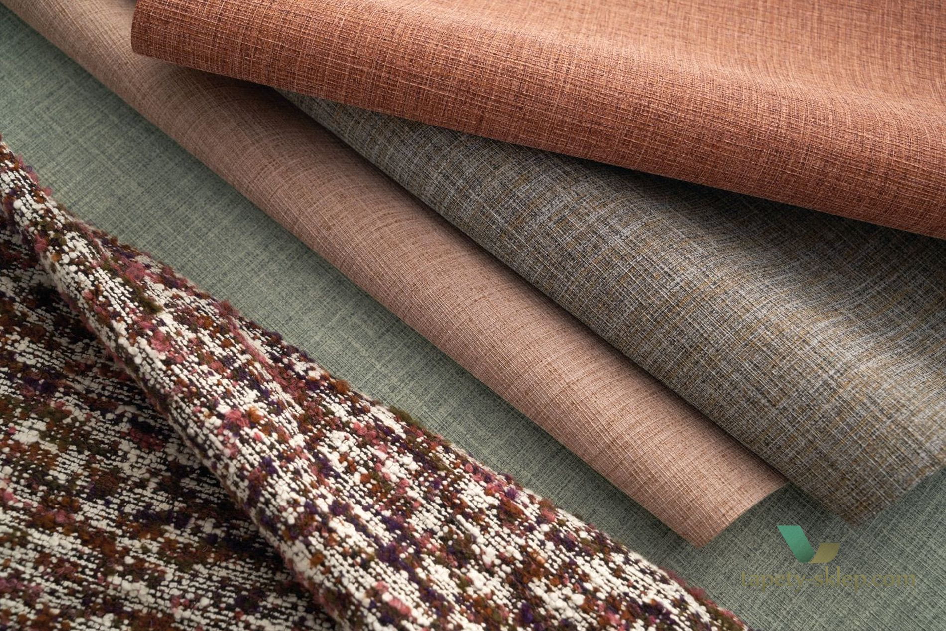Tapeta jak płótno Casamance 74563058 Filin La Toile