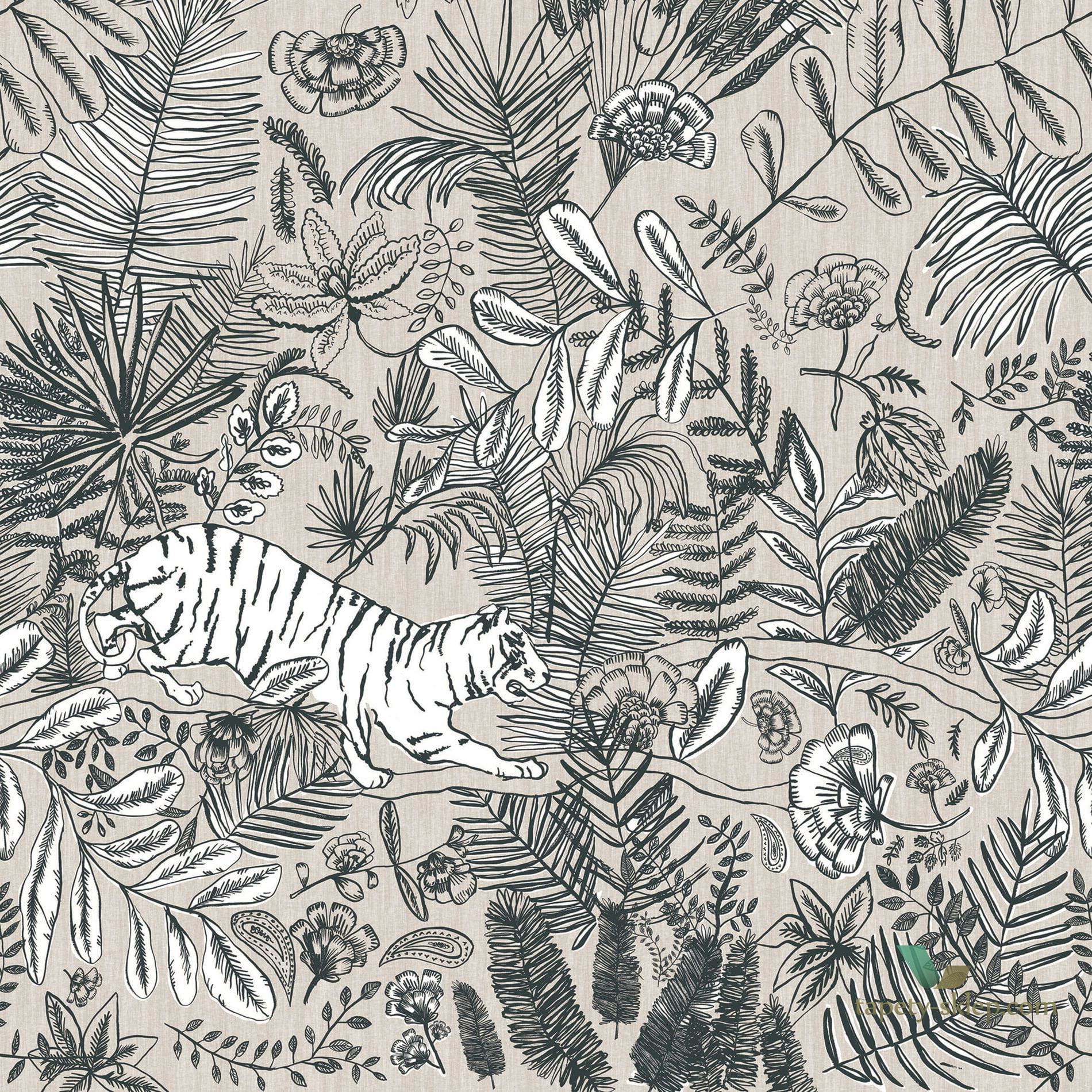 Mural botaniczny Casamance 74543582 Pashu Ceylan