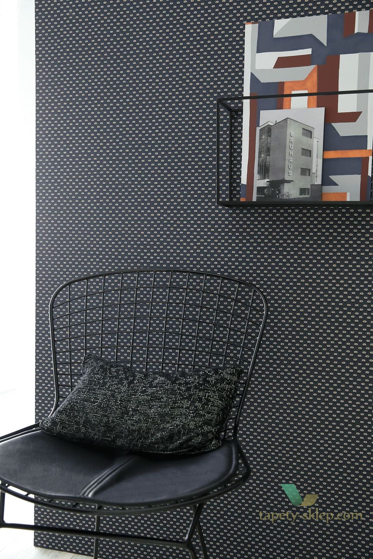 Tapeta w stylu retro Casamance 74460714 Montjoie Misura