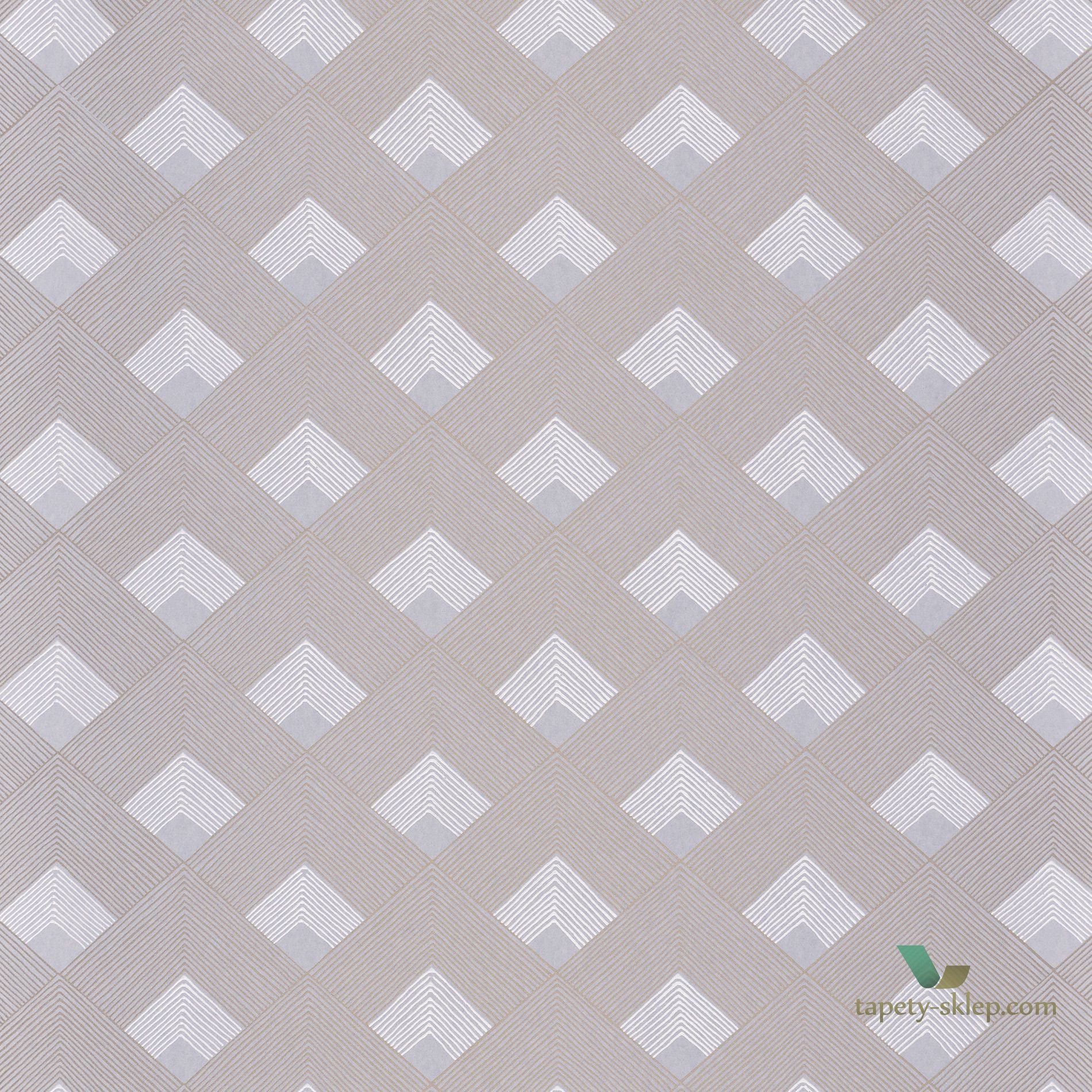 Tapeta w stylu Art-Deco Casamance 74470722 Ondes Misura