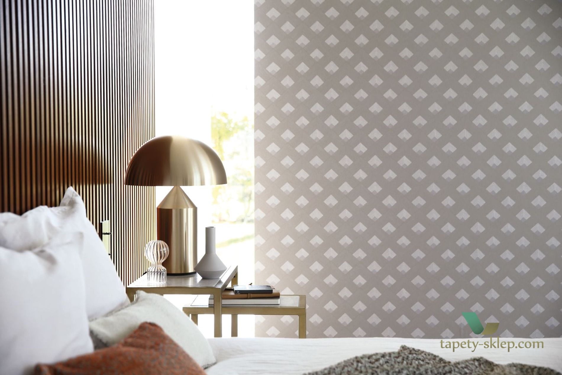 Tapeta w stylu Art-Deco Casamance 74470722 Ondes Misura