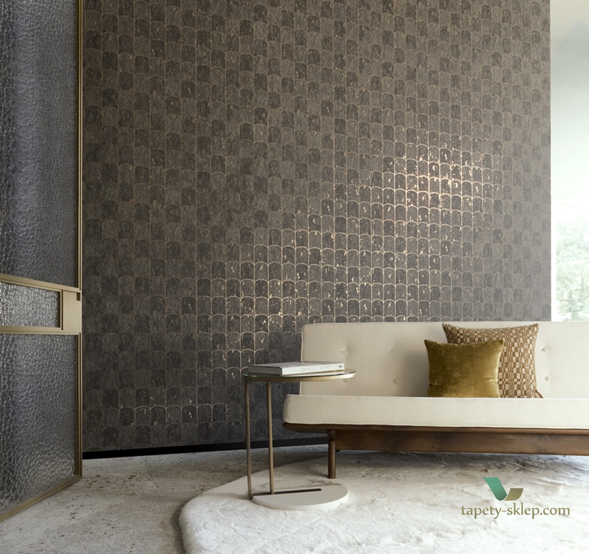 Tapeta z geometrycznym wzorem Arte 28024 Gallop Wildwalk