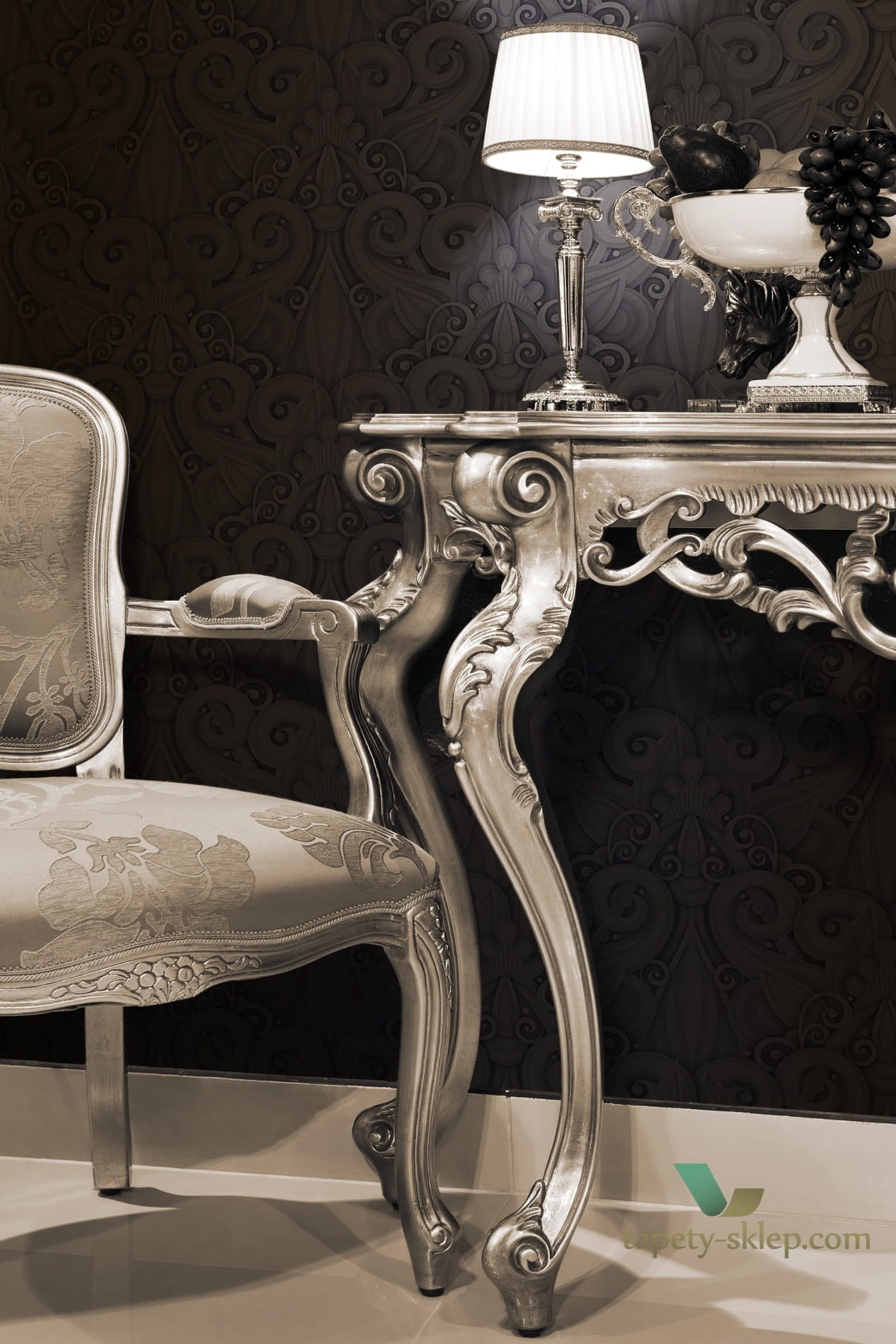 Tapeta Tiffany CH105 Art Deco Chameleon