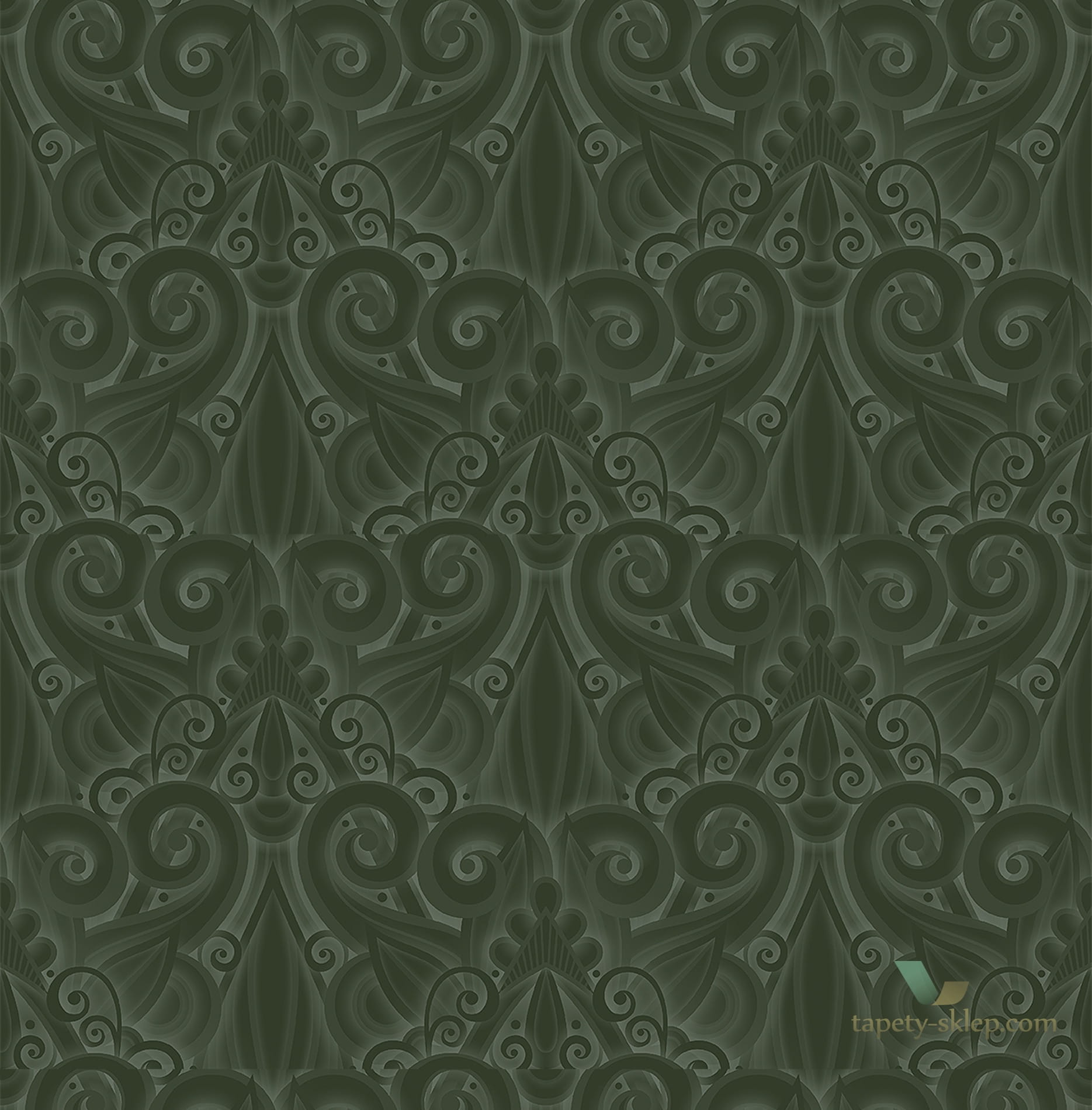 Tapeta Tiffany CH109 Art Deco Chameleon