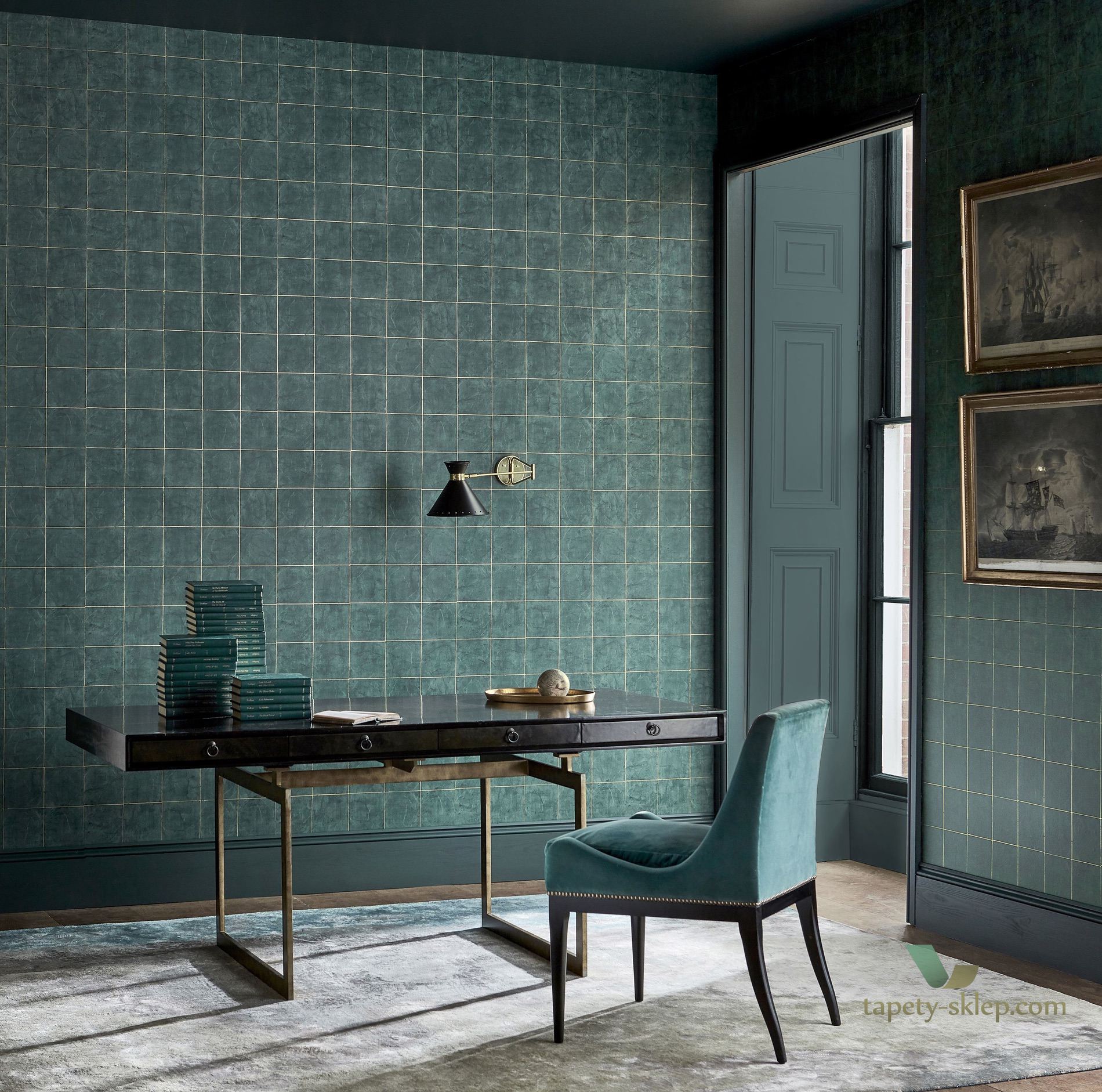 Tapeta Zoffany 312948 Piastrella Folio