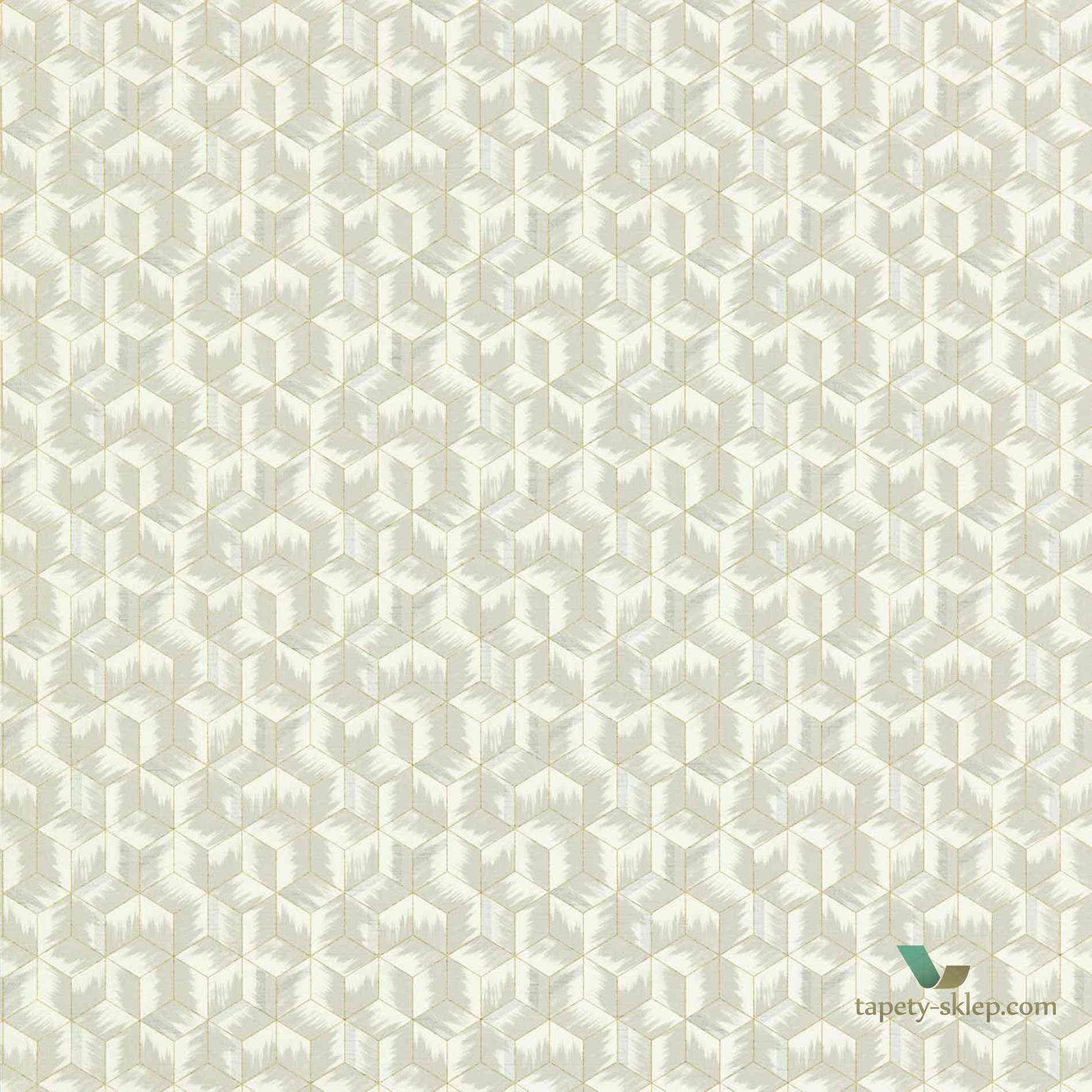 Tapeta Zoffany 312891 Tumbling Blocks Rhombi