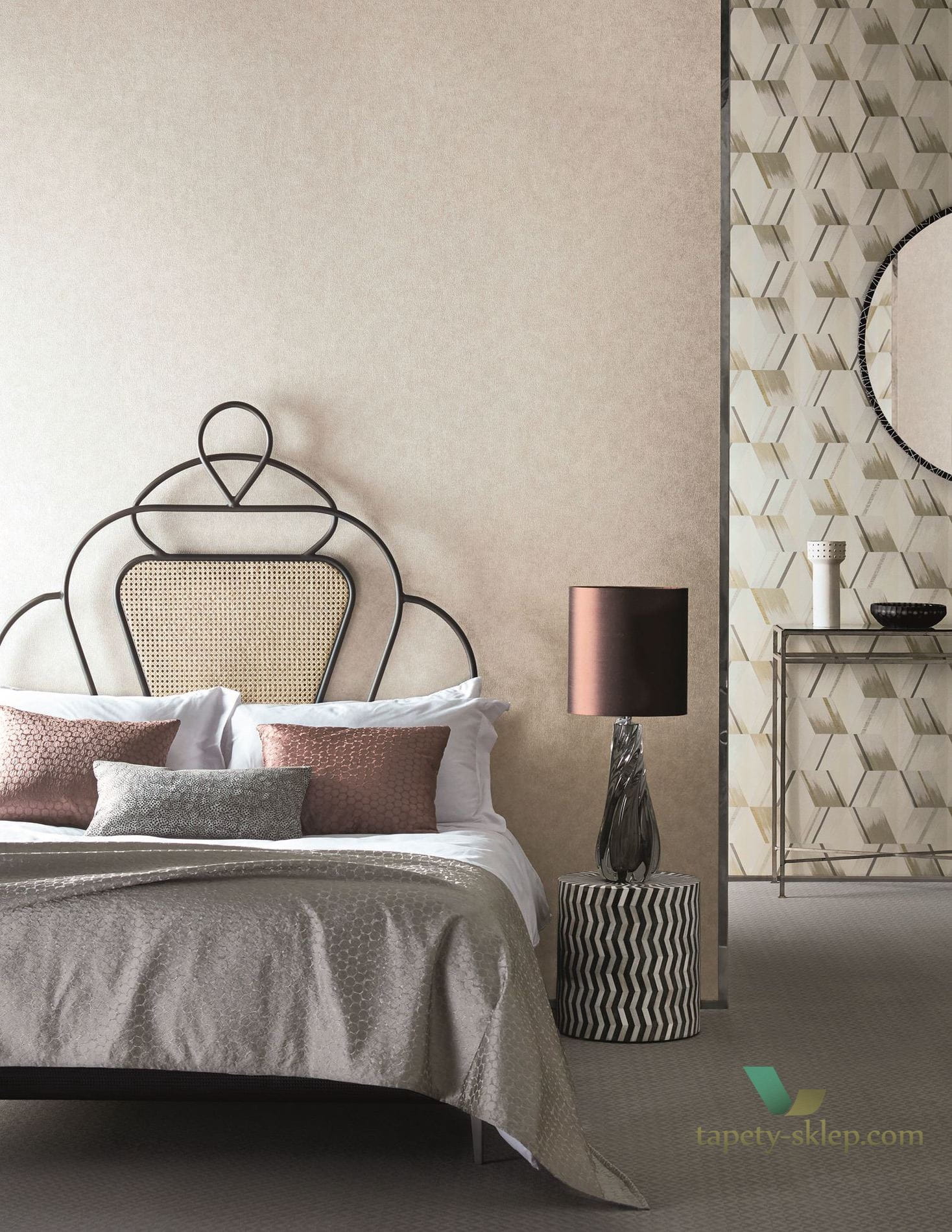 Tapeta Zoffany 312904 Shagreen Rhombi