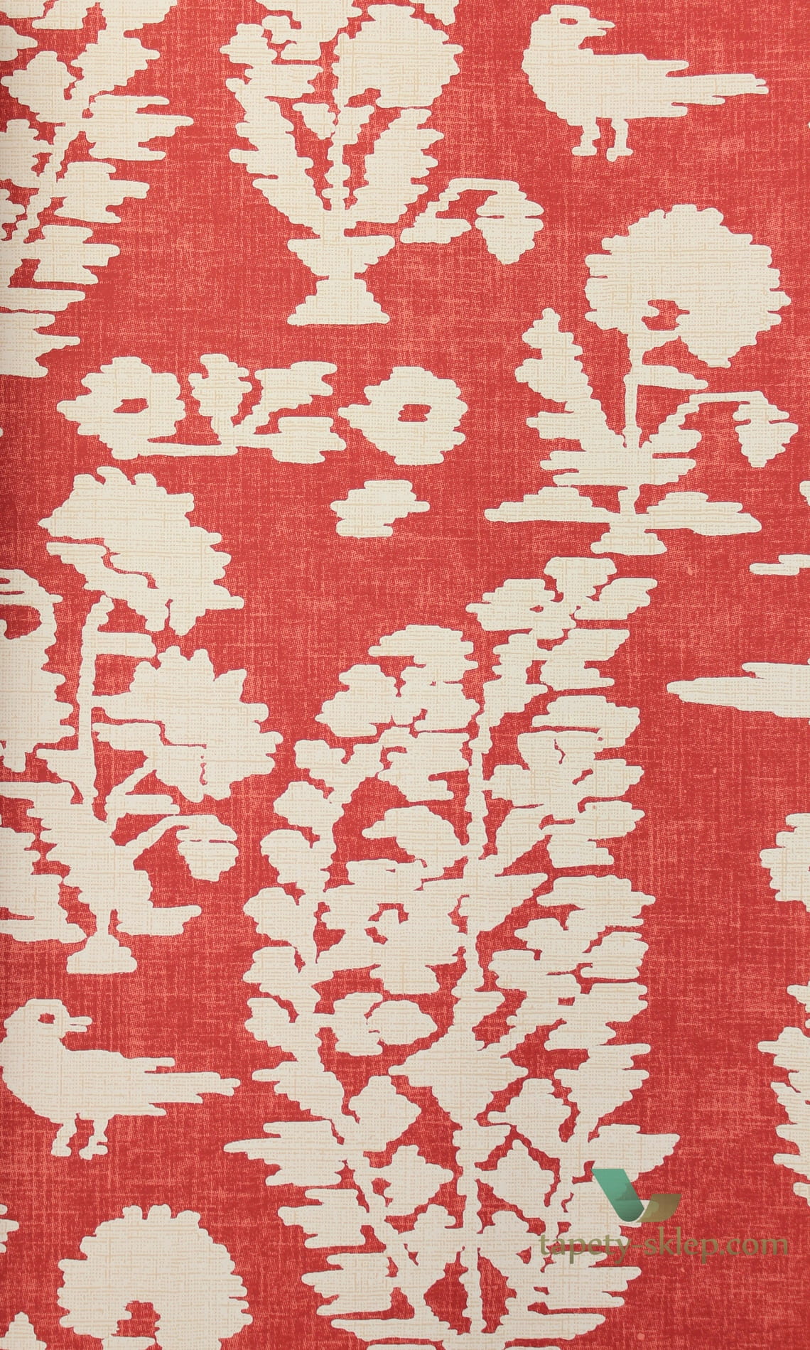 Tapeta Thibaut T72599 Allaire Chestnut Hill