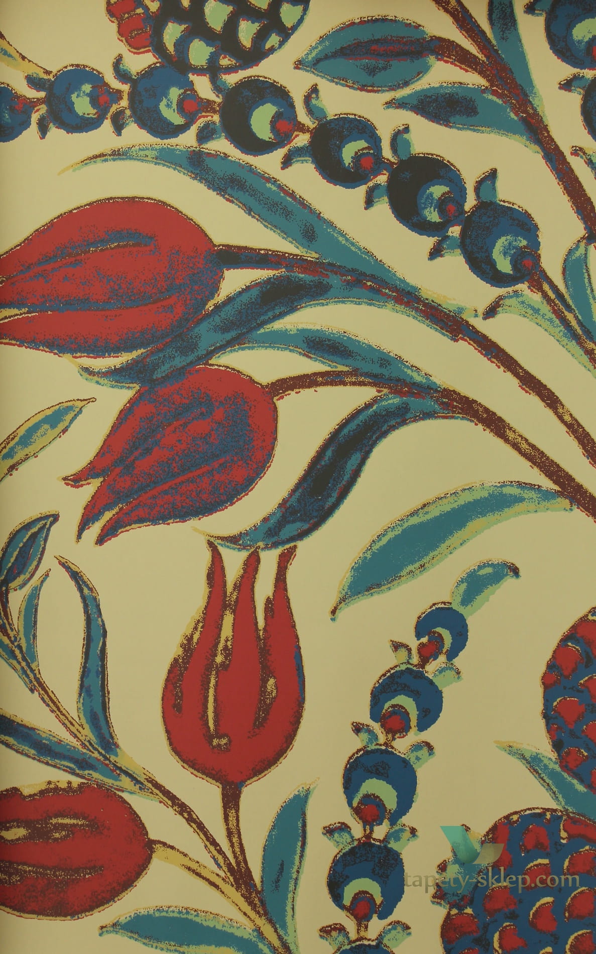 Tapeta Thibaut T72601 Corneila Chestnut Hill