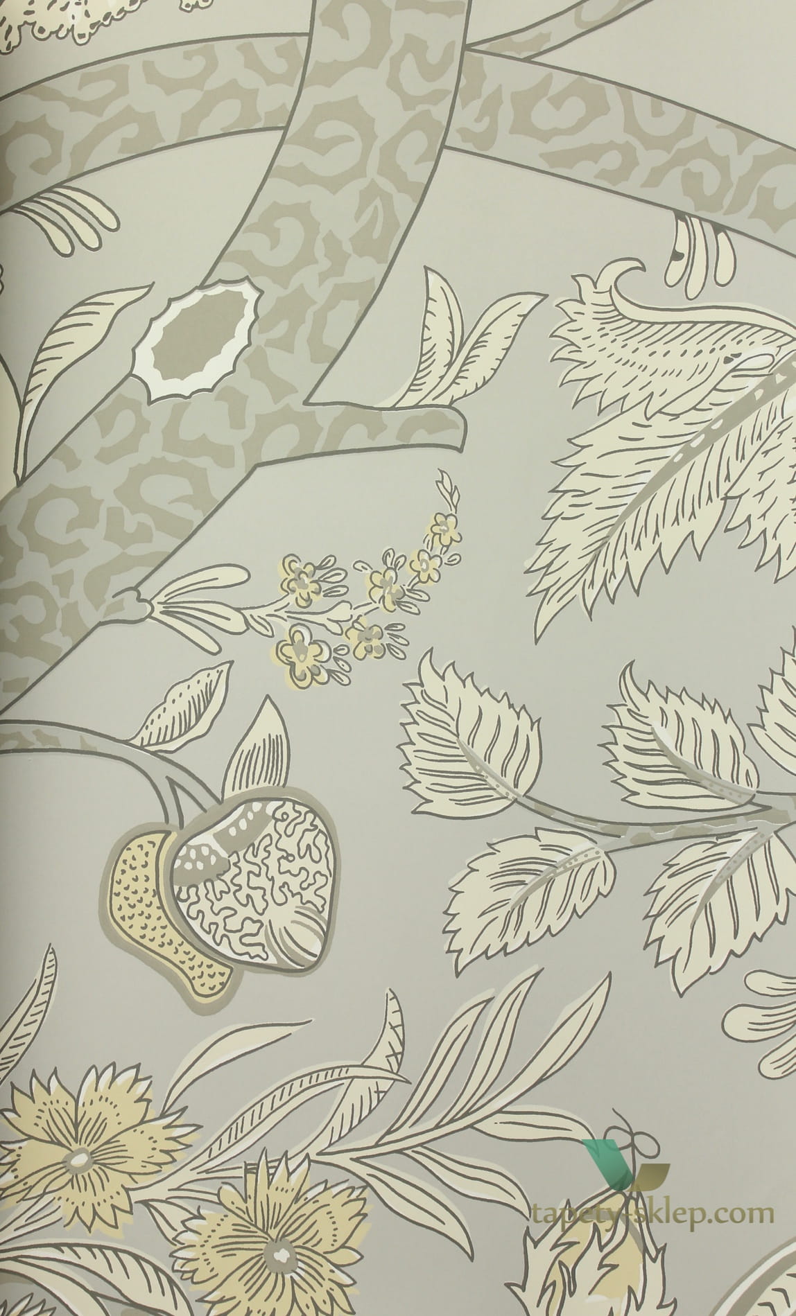 Tapeta Thibaut T72621 Macbeth Chestnut Hill