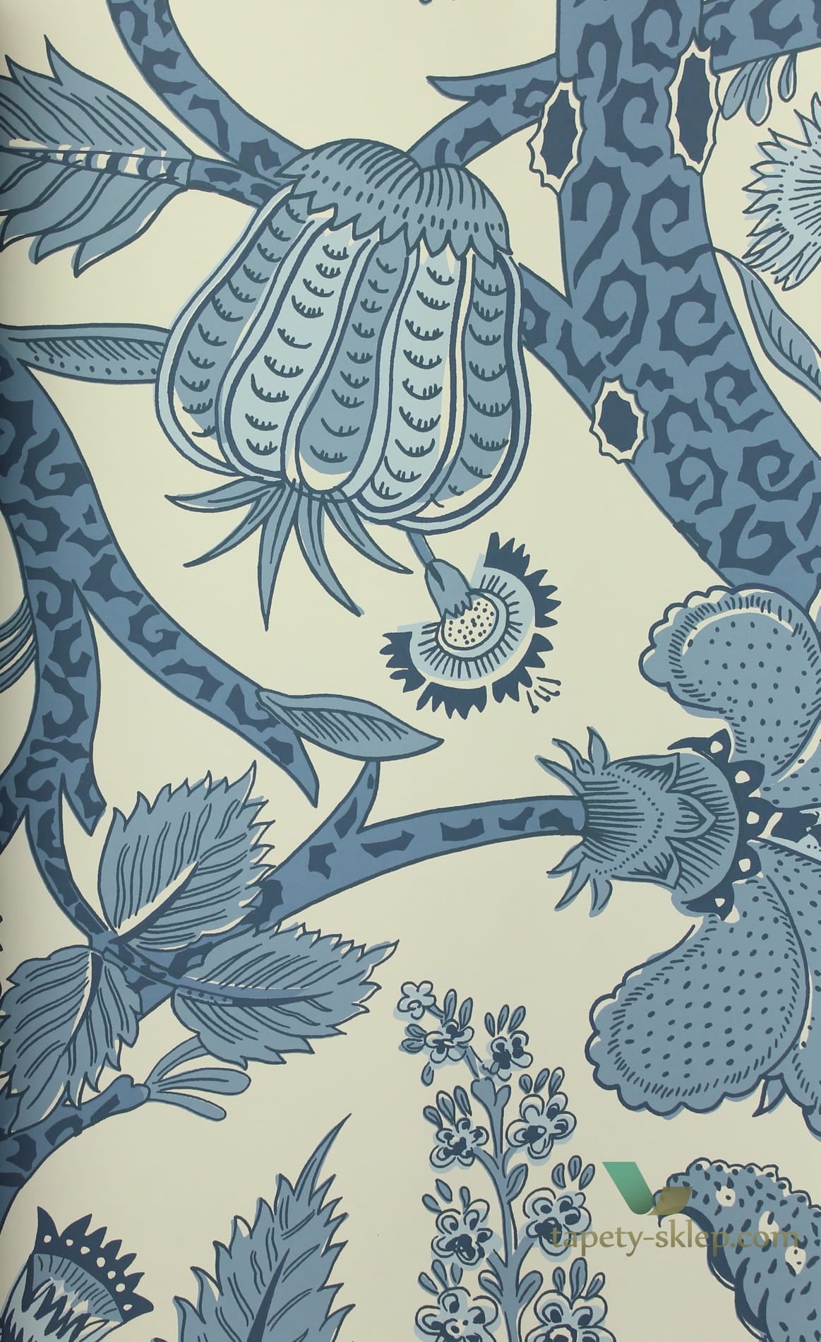 Tapeta Thibaut T72624 Macbeth Chestnut Hill