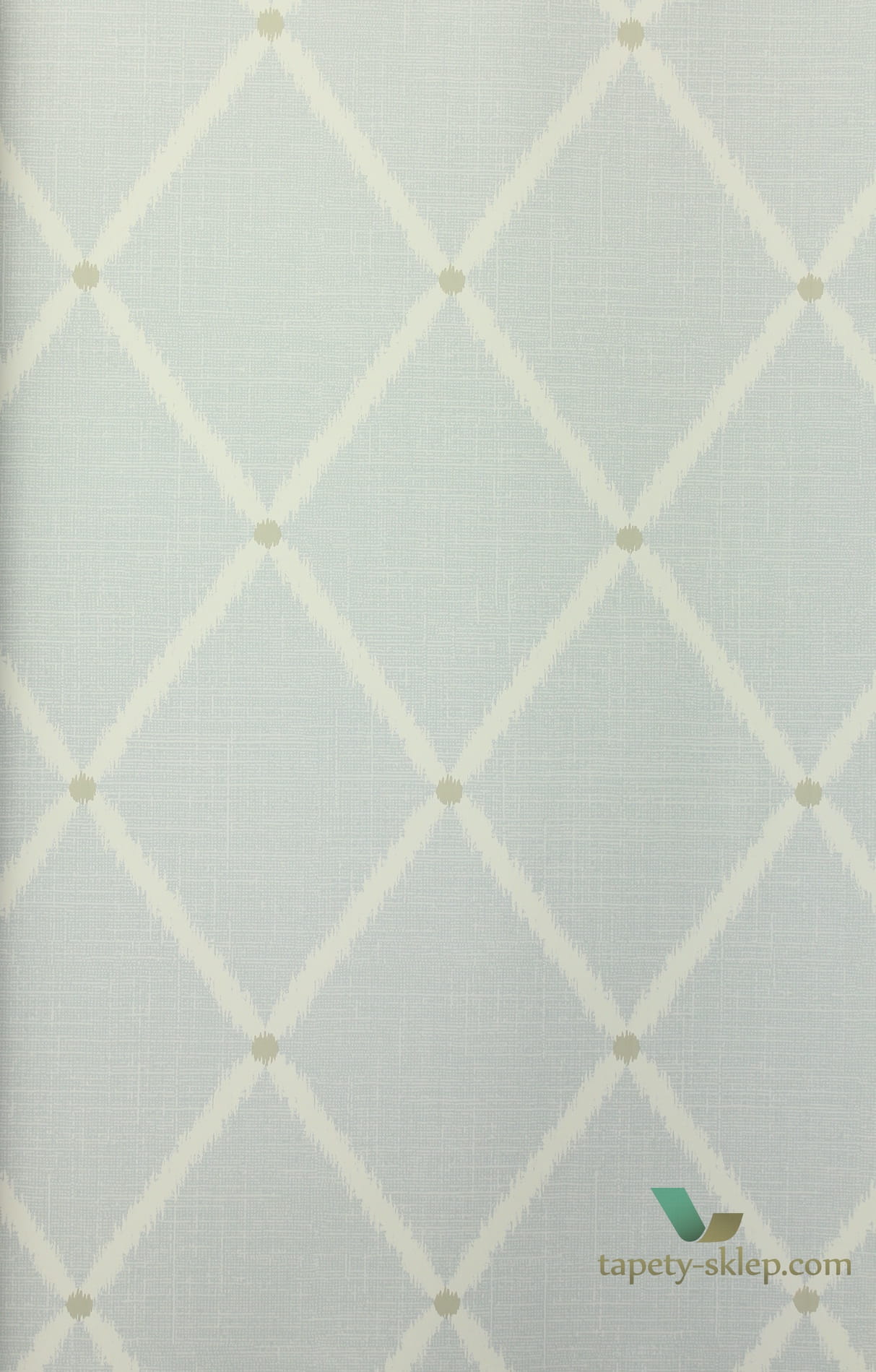 Tapeta Thibaut T72633 Pompton Trellis Chestnut Hill