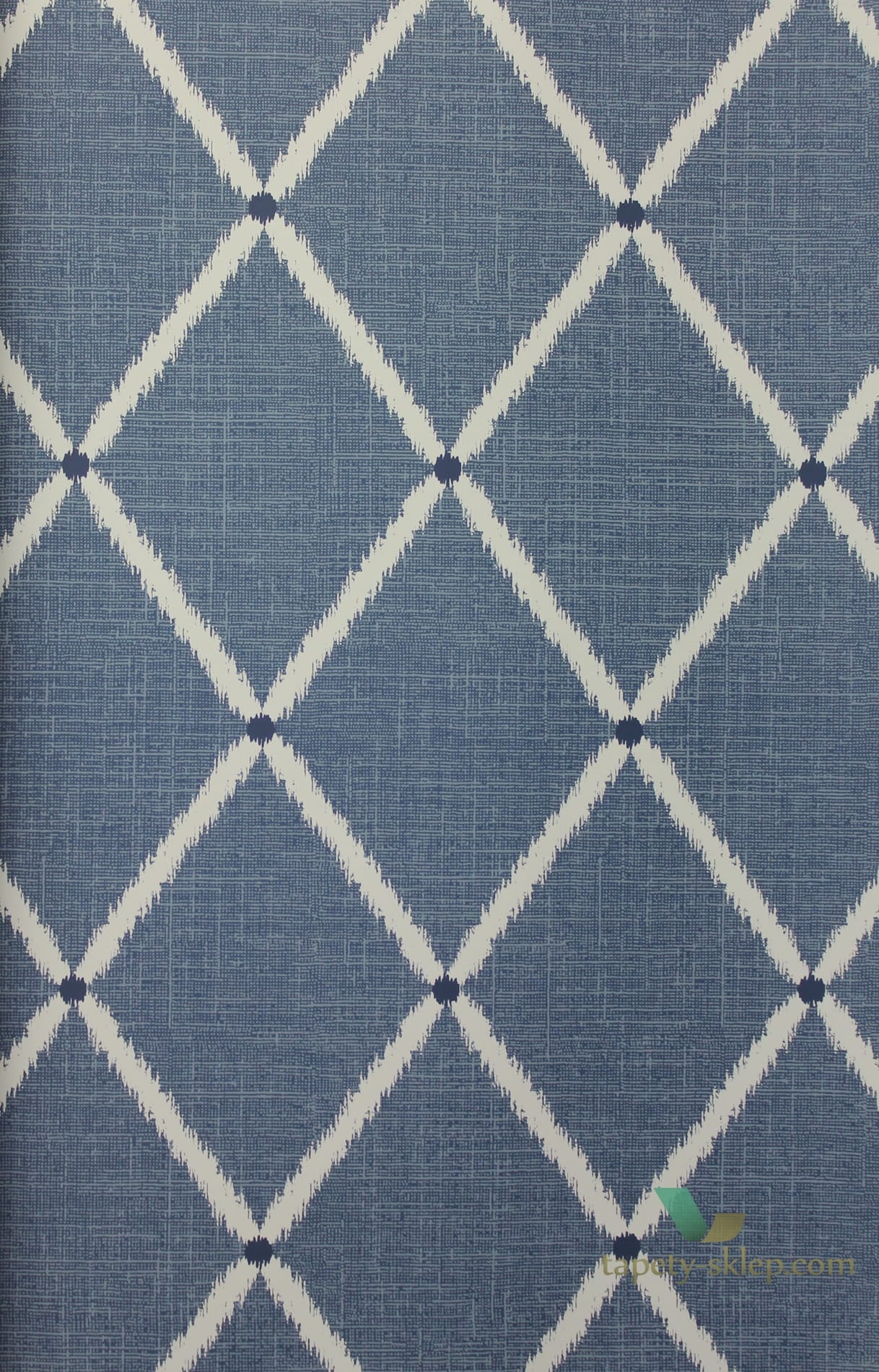 Tapeta Thibaut T72634 Pompton Trellis Chestnut Hill
