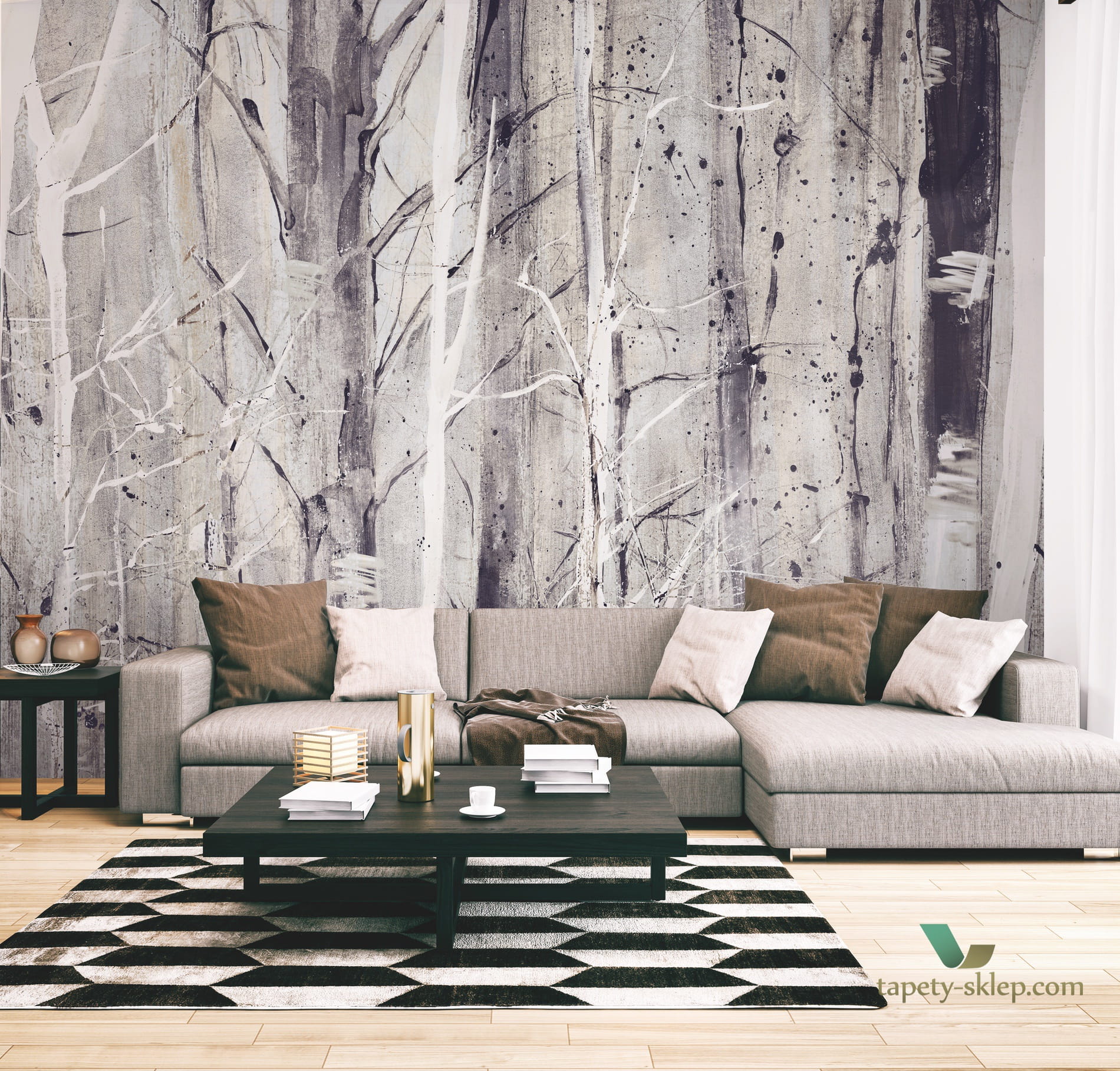 Mural Texam RWD22 Forest Walk RAW