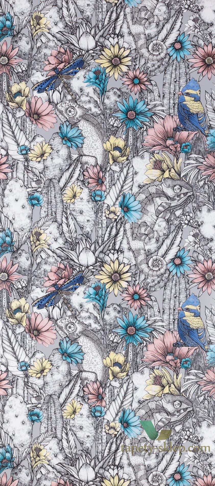 Tapeta Matthew Williamson W7268-01 Cactus Garden Deya