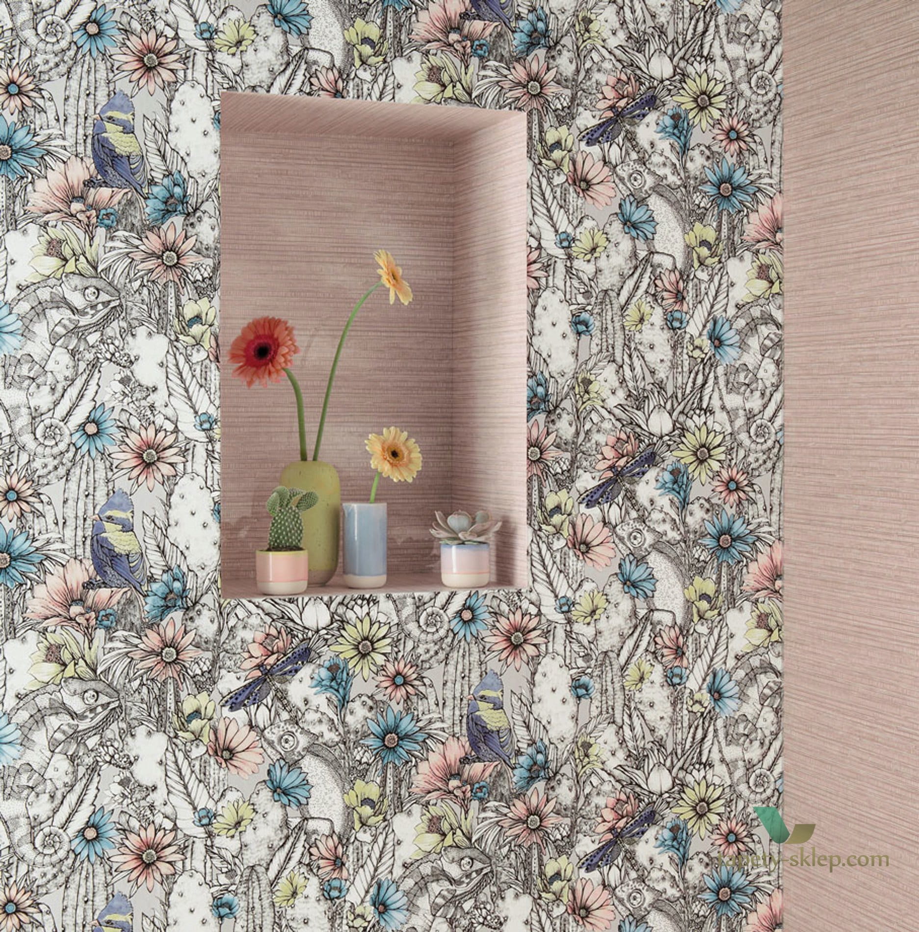 Tapeta Matthew Williamson W7268-01 Cactus Garden Deya