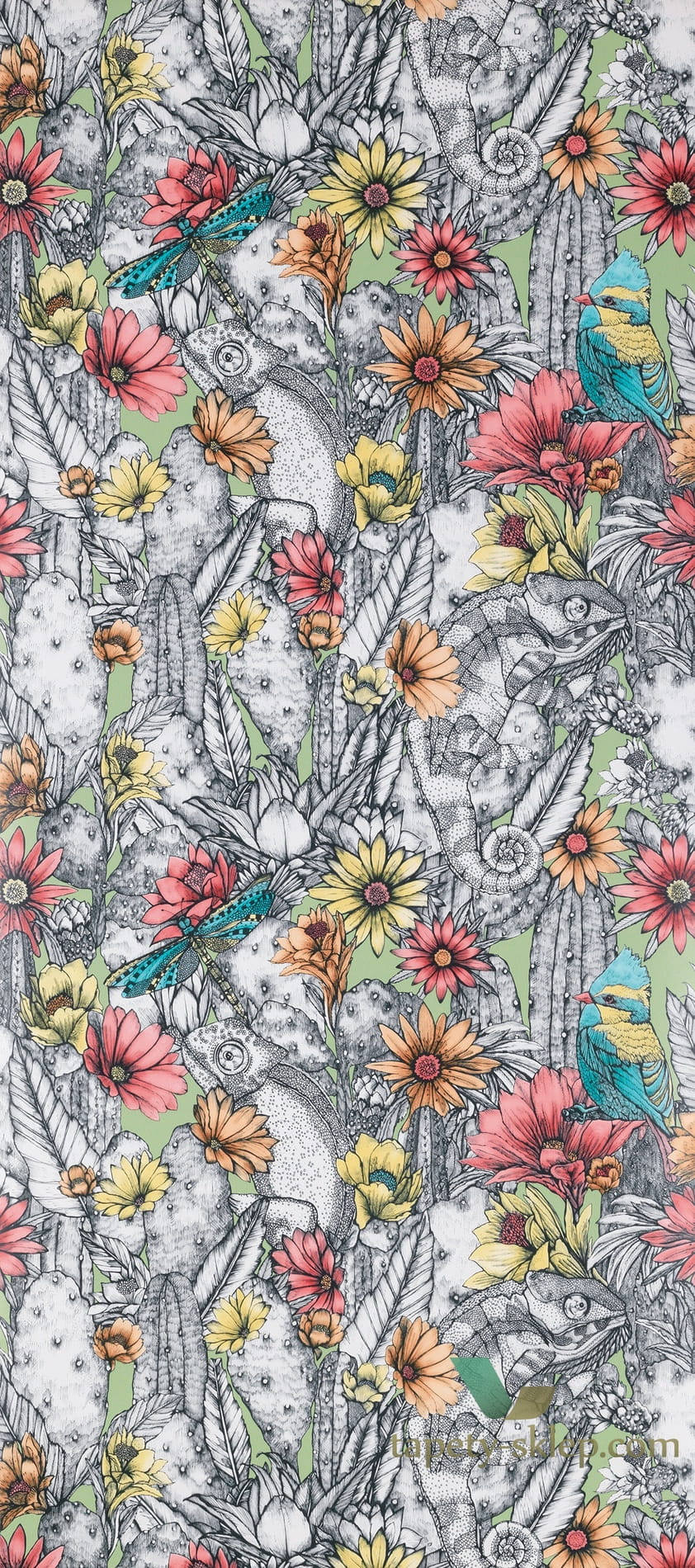 Tapeta Matthew Williamson W7268-03 Cactus Garden Deya