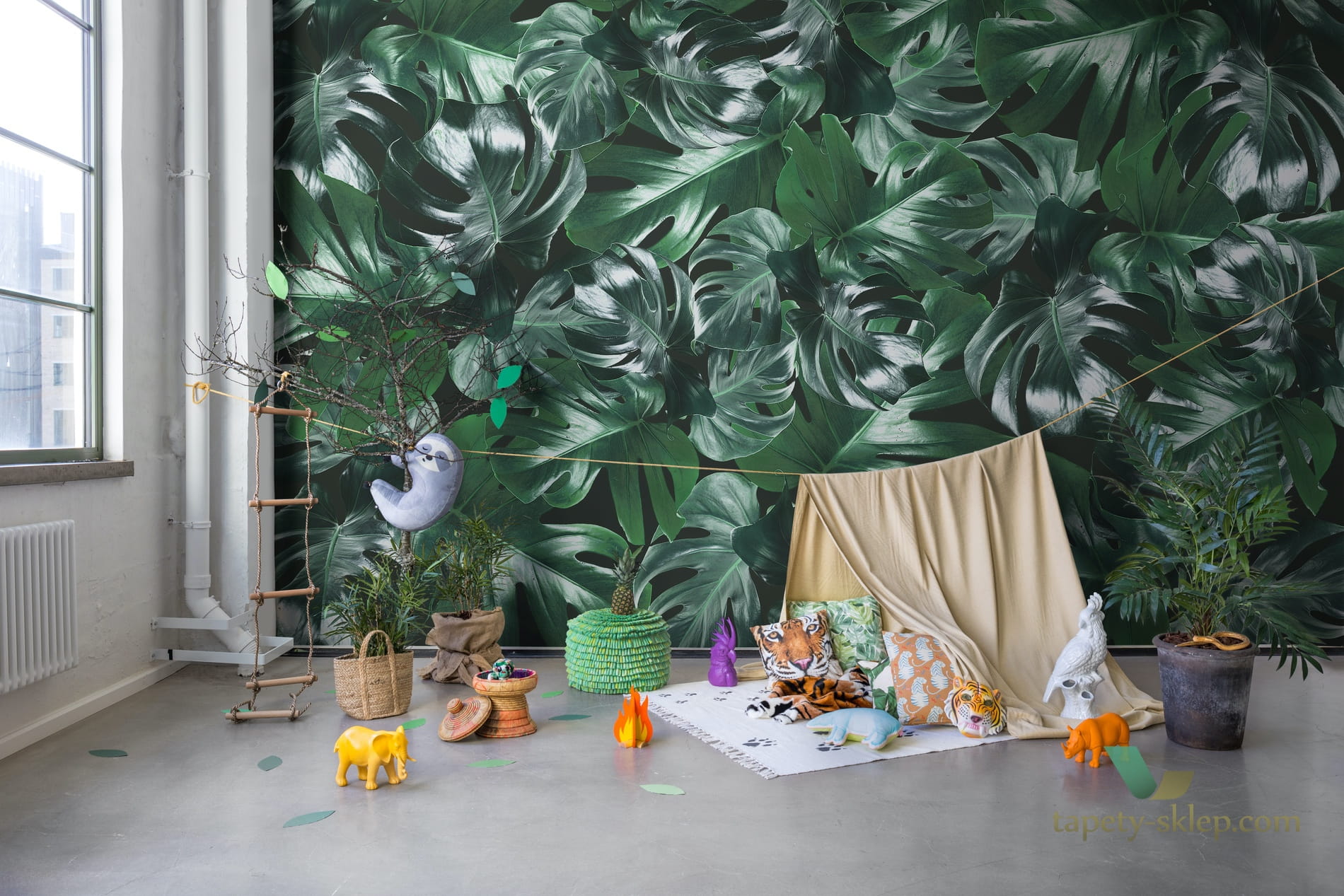 Fototapeta Rebel Walls R13042 Welcome to the Jungle Authentic