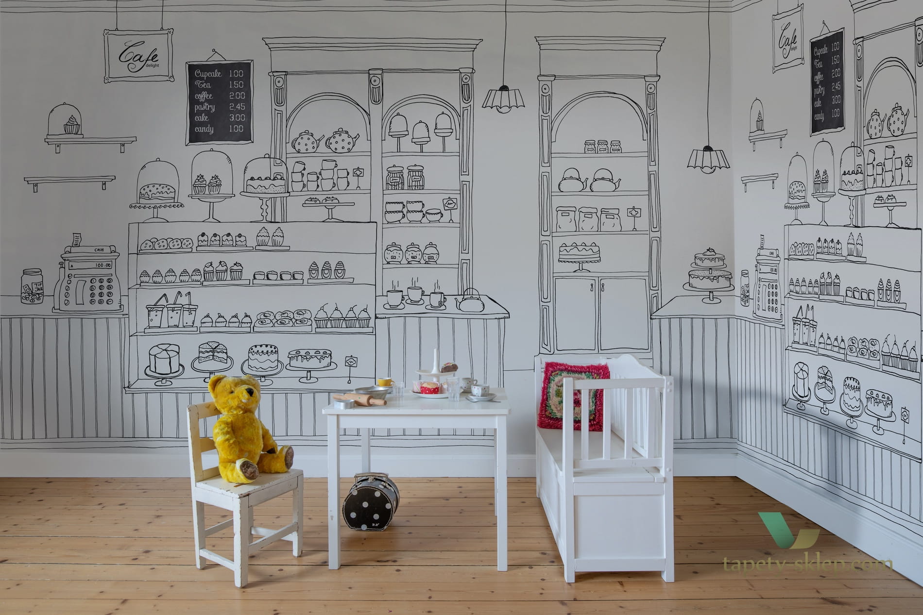 Fototapeta Rebel Walls R16861 Le Petit Patisserie