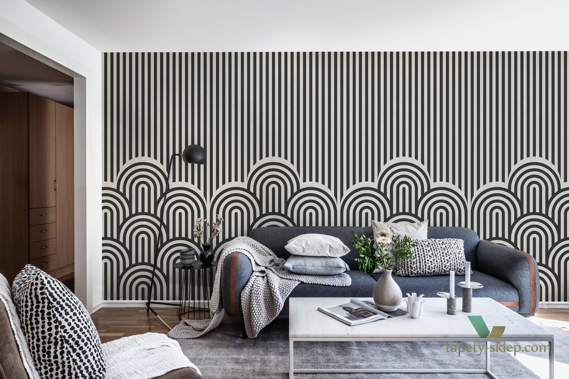 Fototapeta Rebel Walls R16873 Hilltops Graphic
