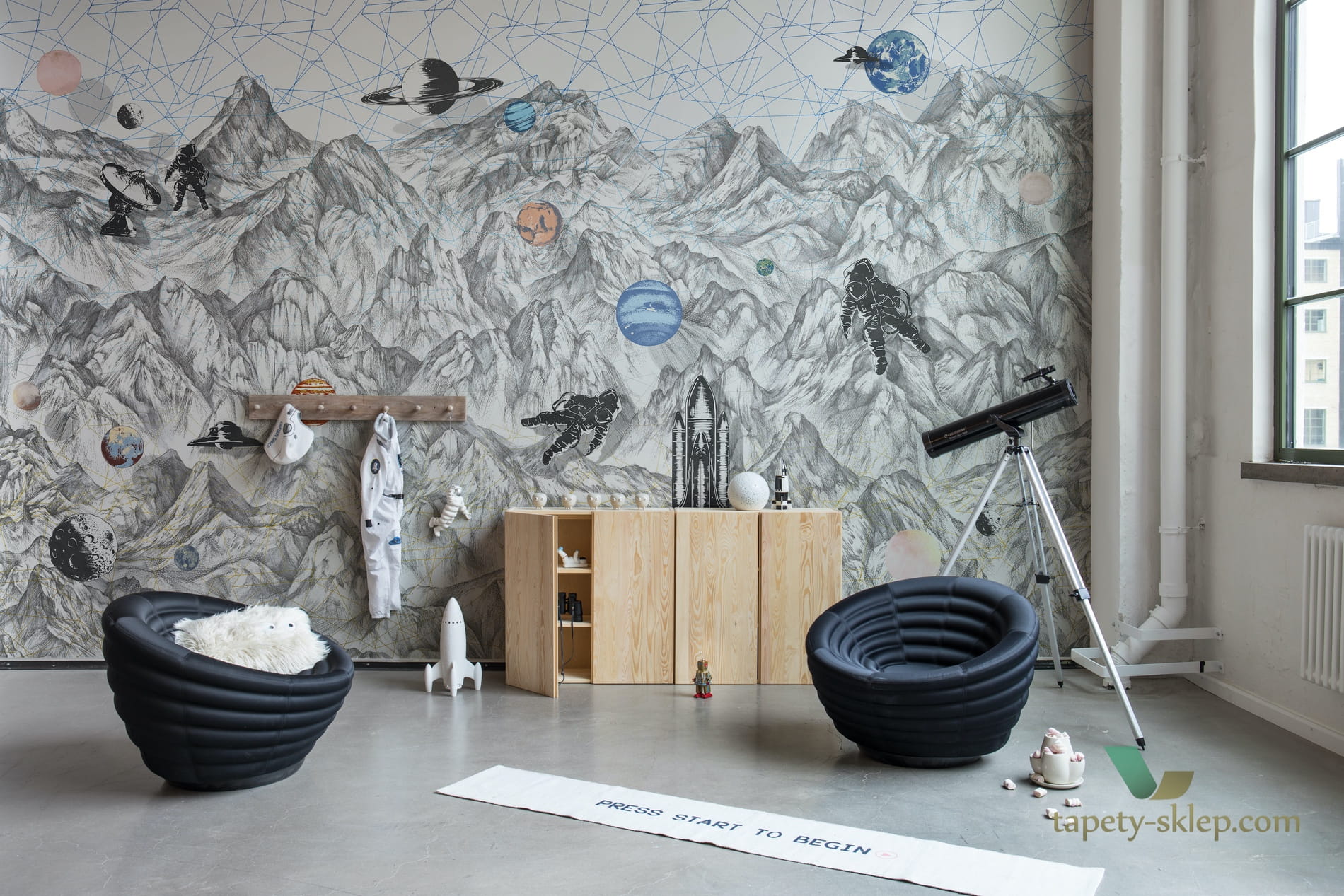 Fototapeta Rebel Walls R16891 Moon Rock