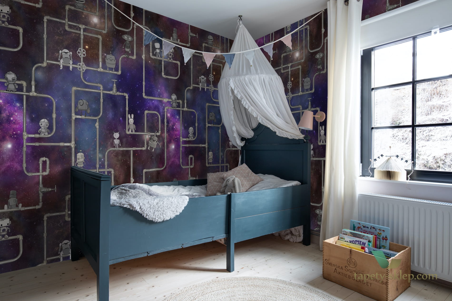 Fototapeta Rebel Walls R16902 We Are Robots Stardust