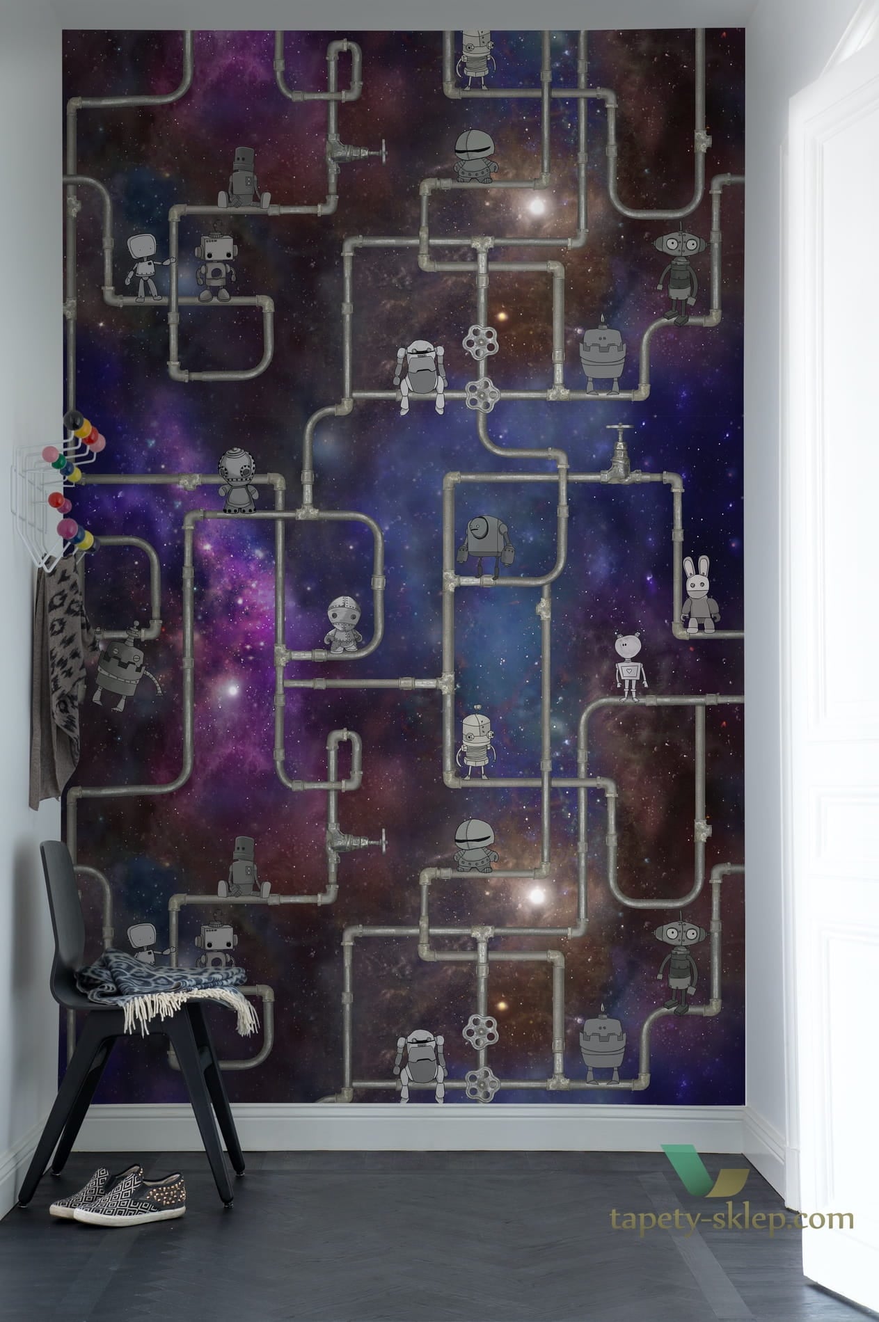 Fototapeta Rebel Walls R16902 We Are Robots Stardust