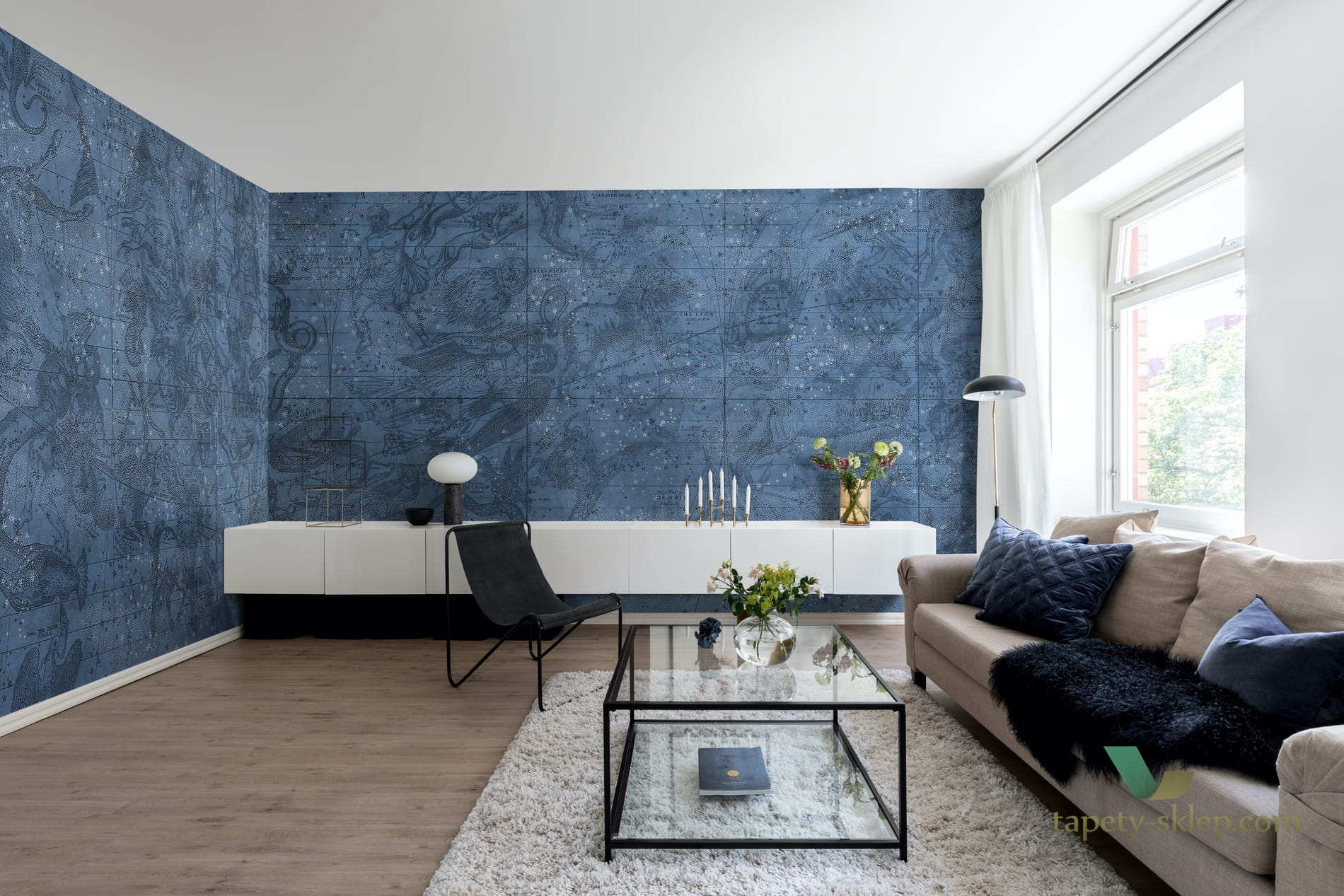 Fototapeta Rebel Walls R16921 Star Map