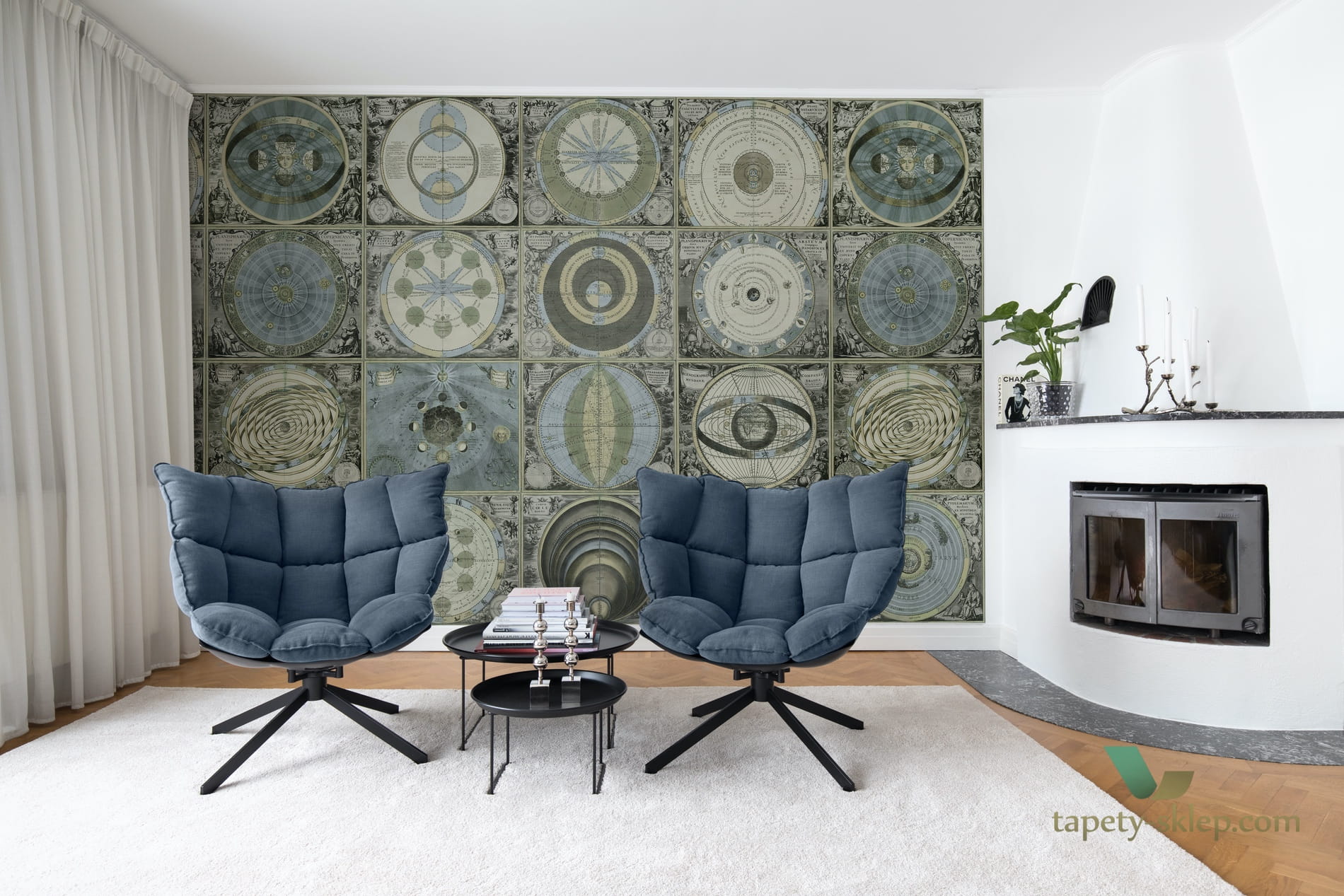 Fototapeta Rebel Walls R16932 Solar System Evening