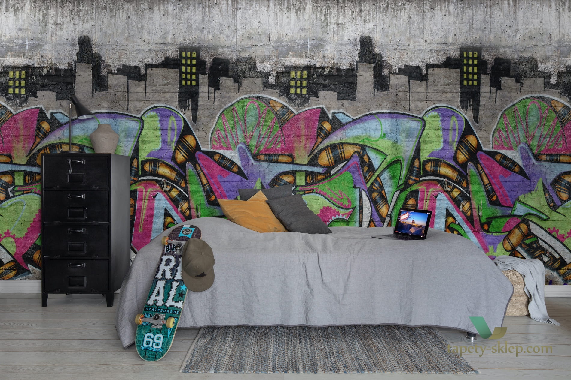 Fototapeta Rebel Walls R16973 Concrete Art