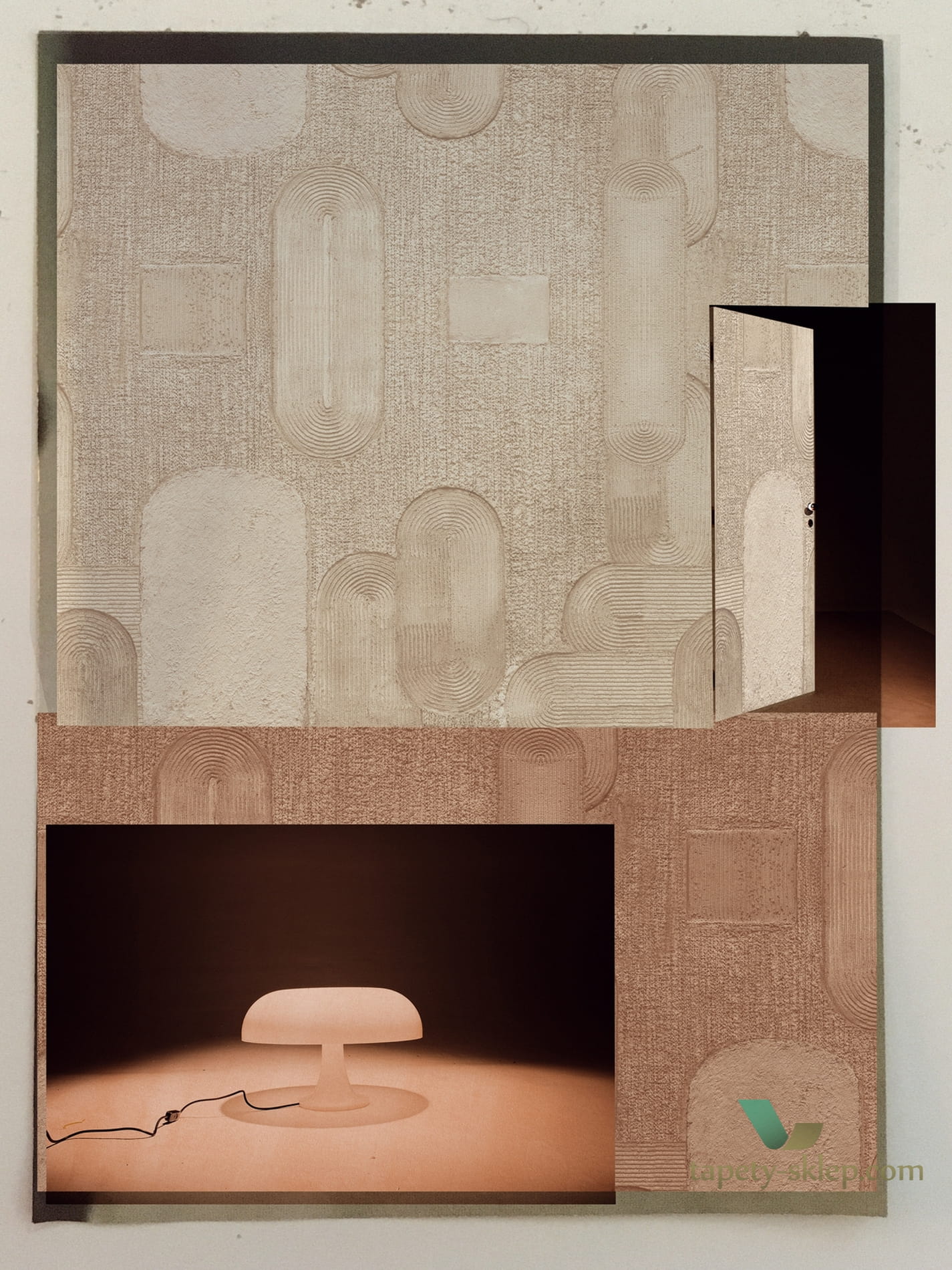 Fototapeta Wall&Deco WDBA2002 Barbotine Contemporary 2020