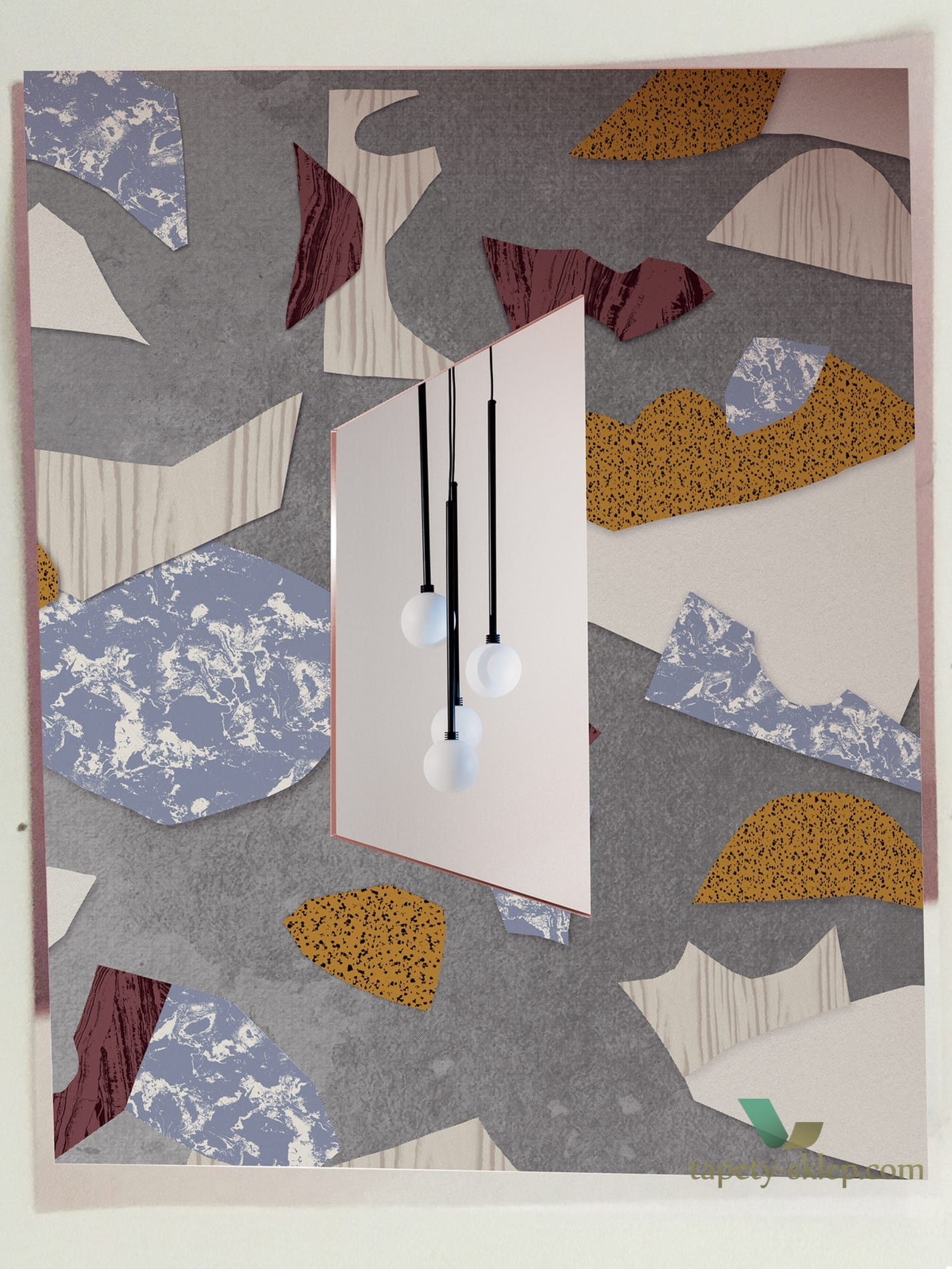 Fototapeta Wall&Deco WDFP2001 Fall to Pieces Contemporary 2020
