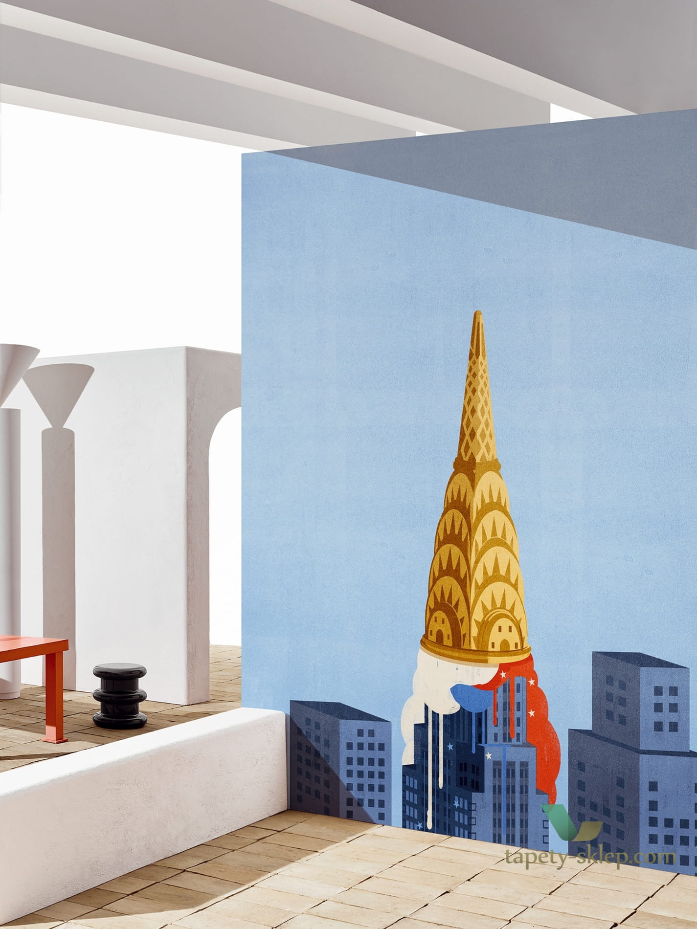Fototapeta Wall&Deco WDMD2001 Melting Down Contemporary 2020