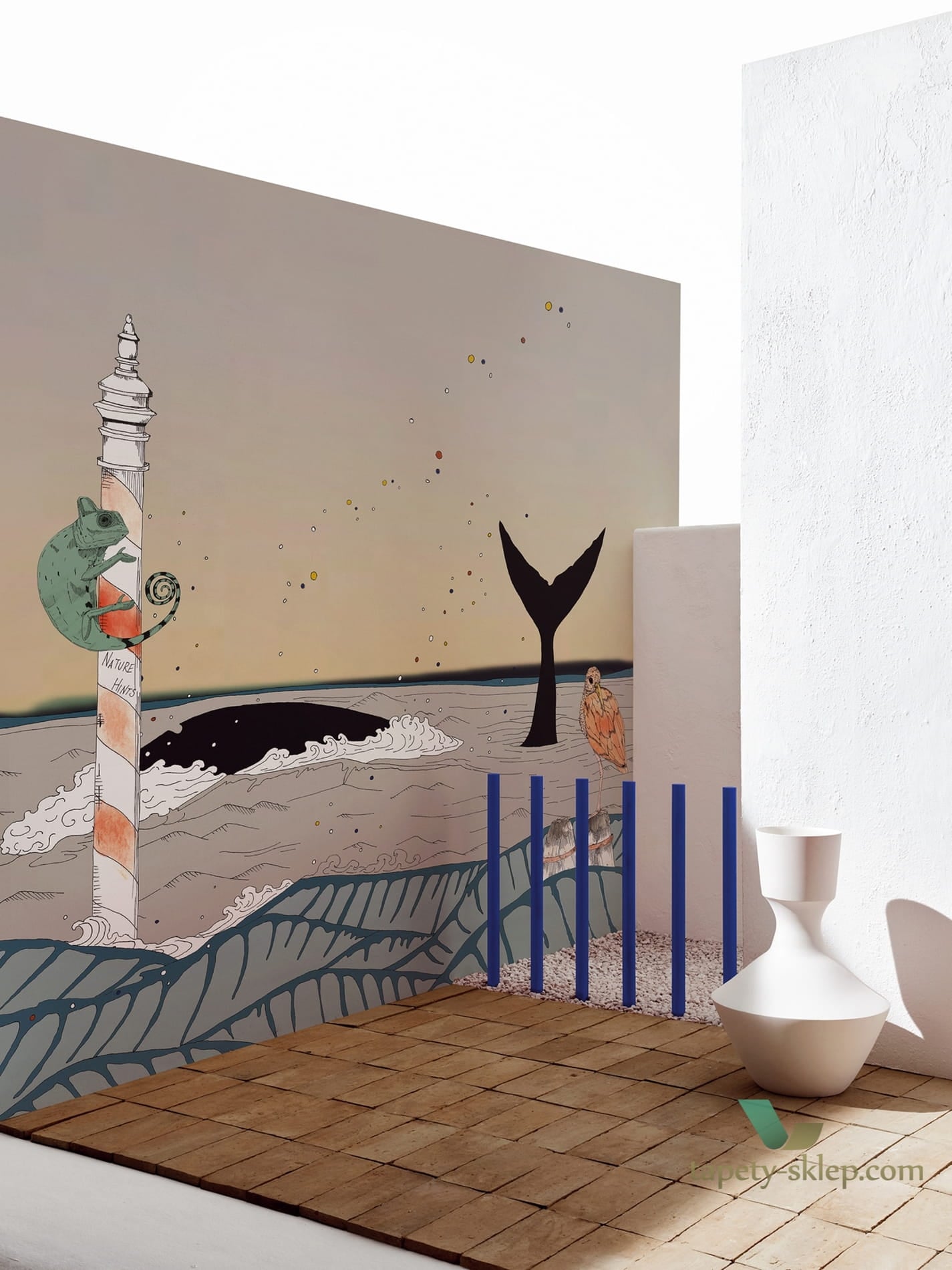 Fototapeta Wall&Deco WDNH2002 Nature Hints Contemporary 2020