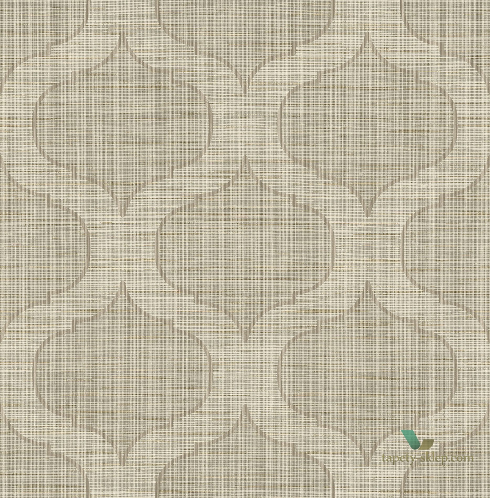 Tapeta Tekstylna Wallquest OY32206 White on White