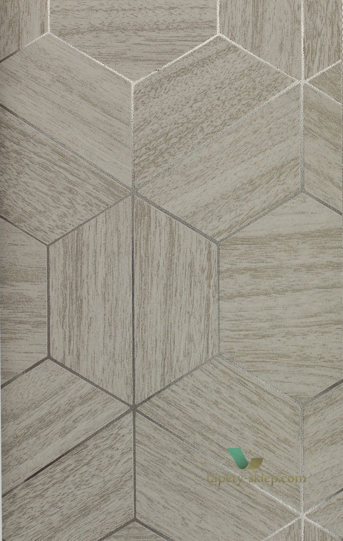 Tapeta Heksagony Arte 42032 Hive Ligna