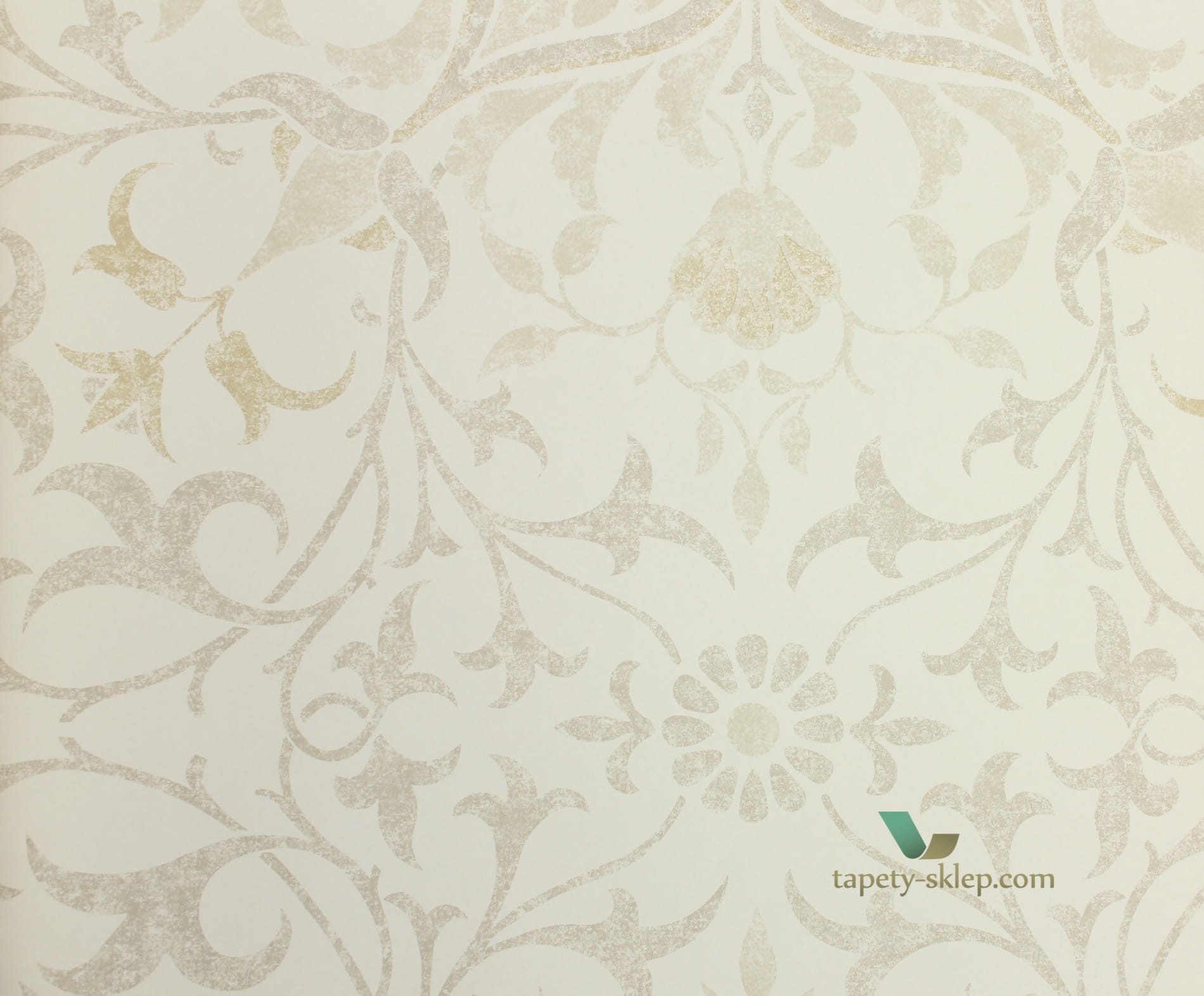 Tapeta Liście Morris & Co 216039 Net Ceiling Pure