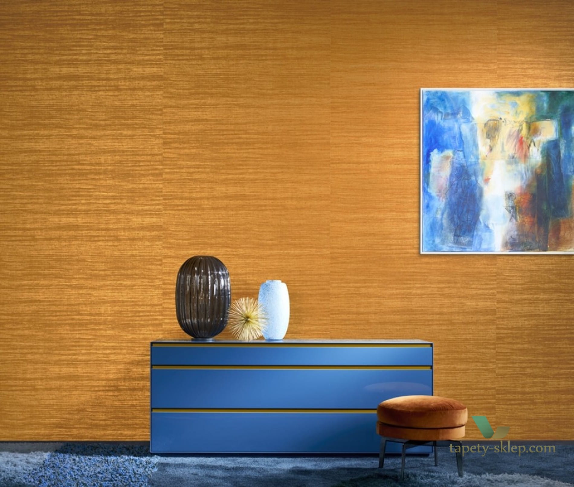 Tapeta imitująca jedwabne płótno Arte Eri 72051 Expedition