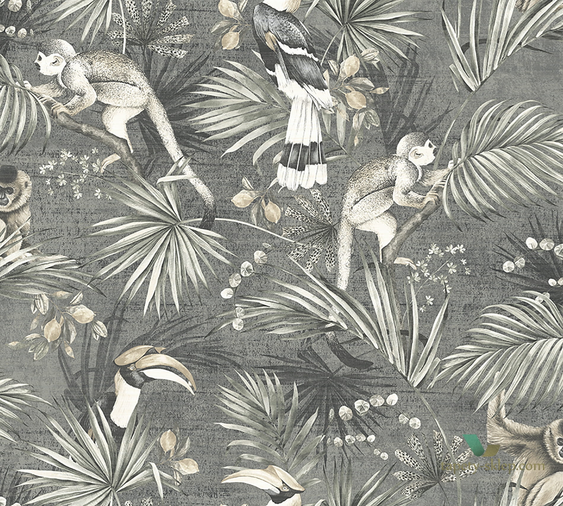 Tapeta tropikalna fauna i flora Arte Sumatra 72041 Expedition