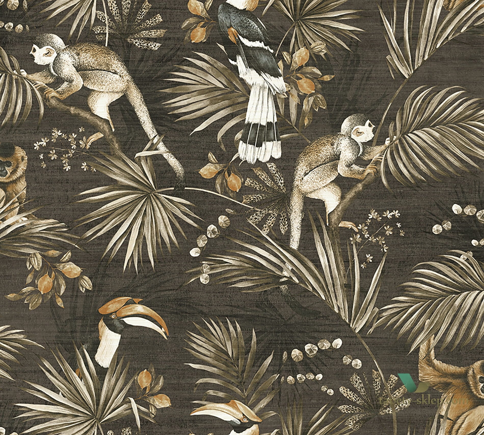Tapeta tropikalna fauna i flora Arte Sumatra 72042 Expedition