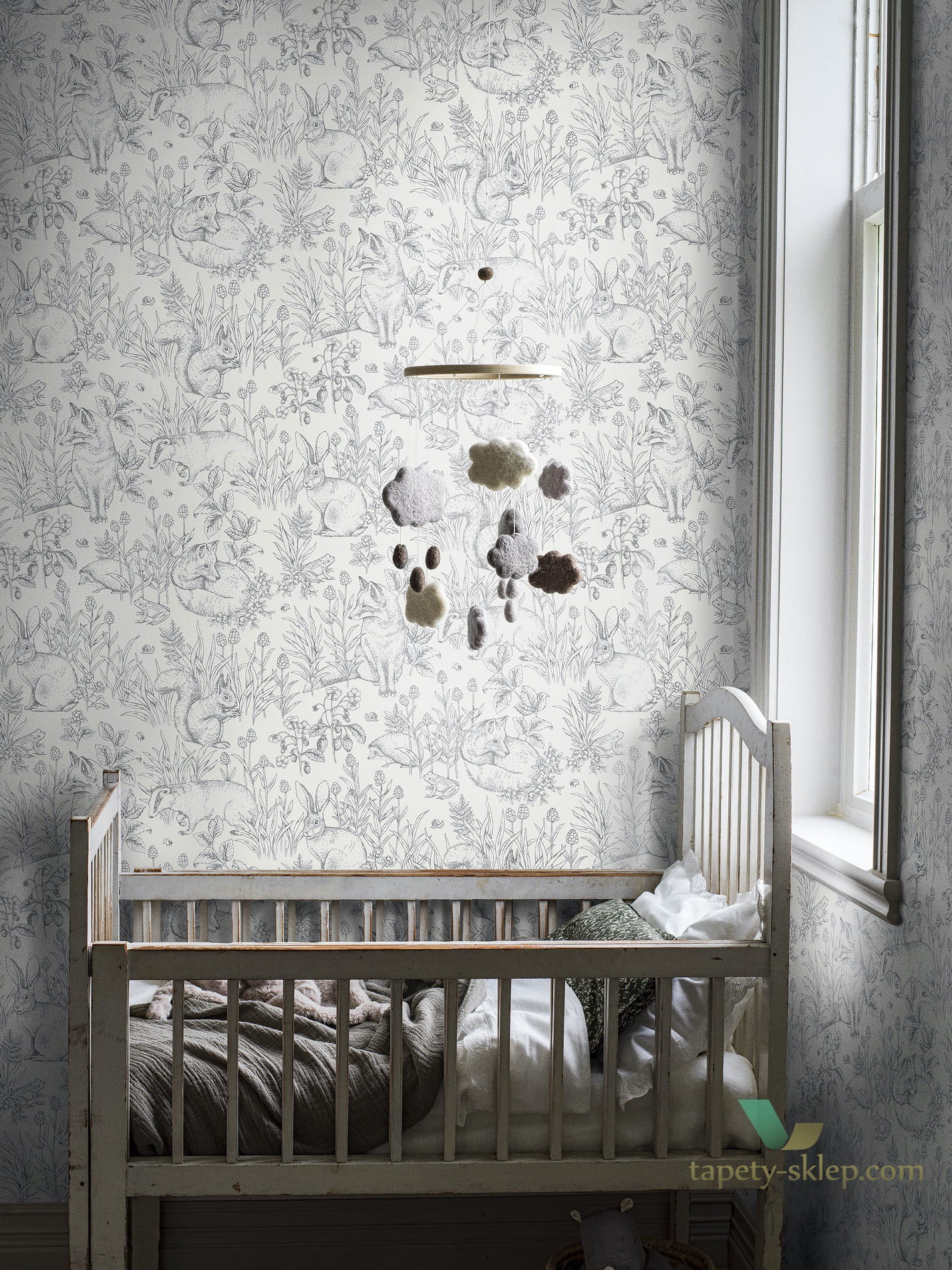 Tapeta leśne zwierzęta Newbie 7478 Forest Friends