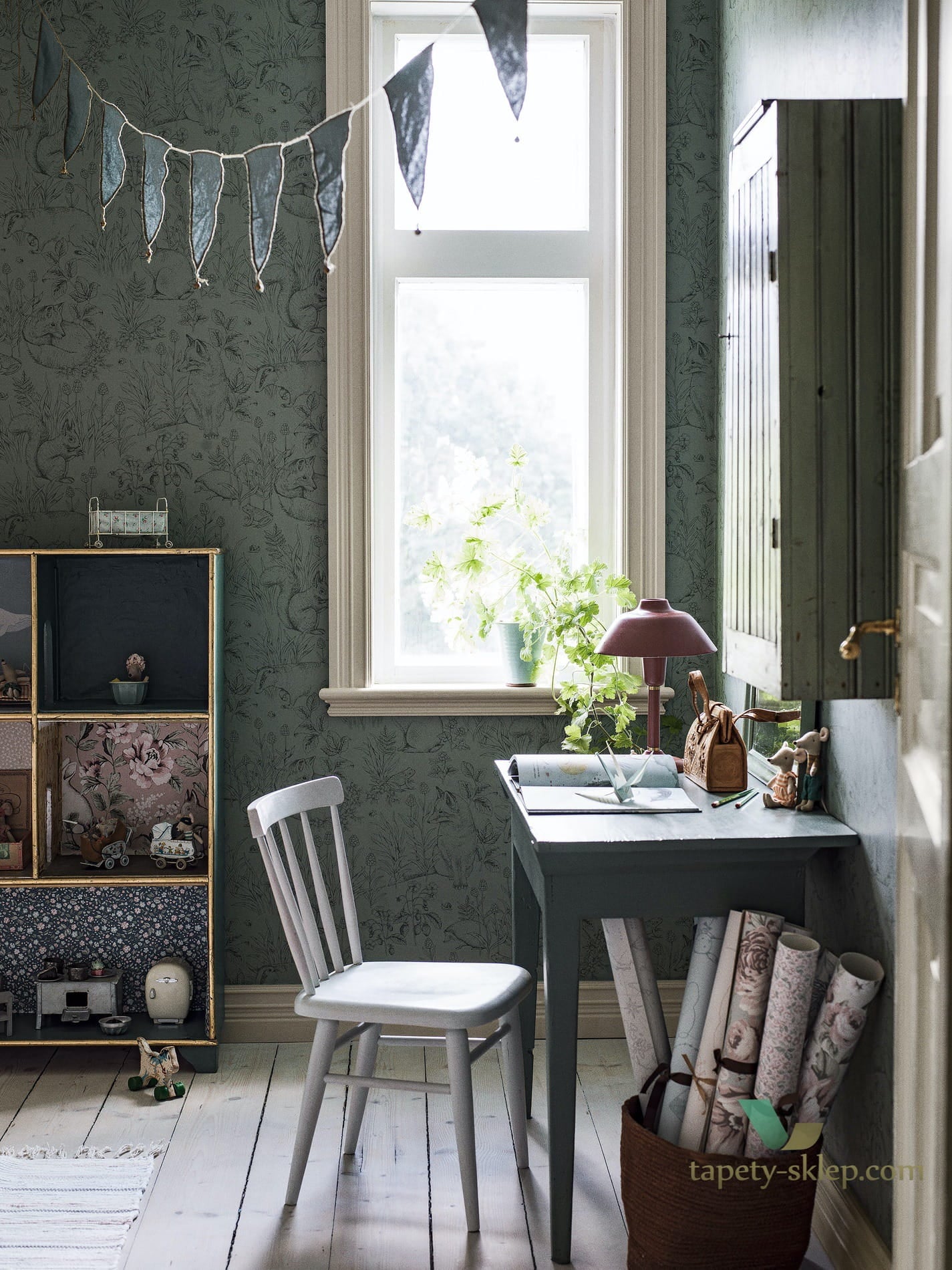 Tapeta leśne zwierzęta Newbie 7478 Forest Friends