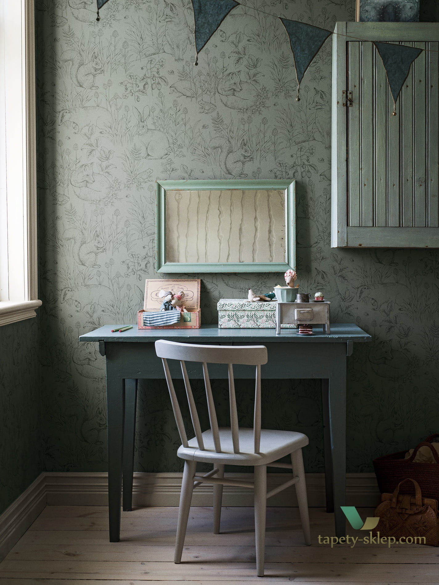 Tapeta leśne zwierzęta Newbie 7478 Forest Friends