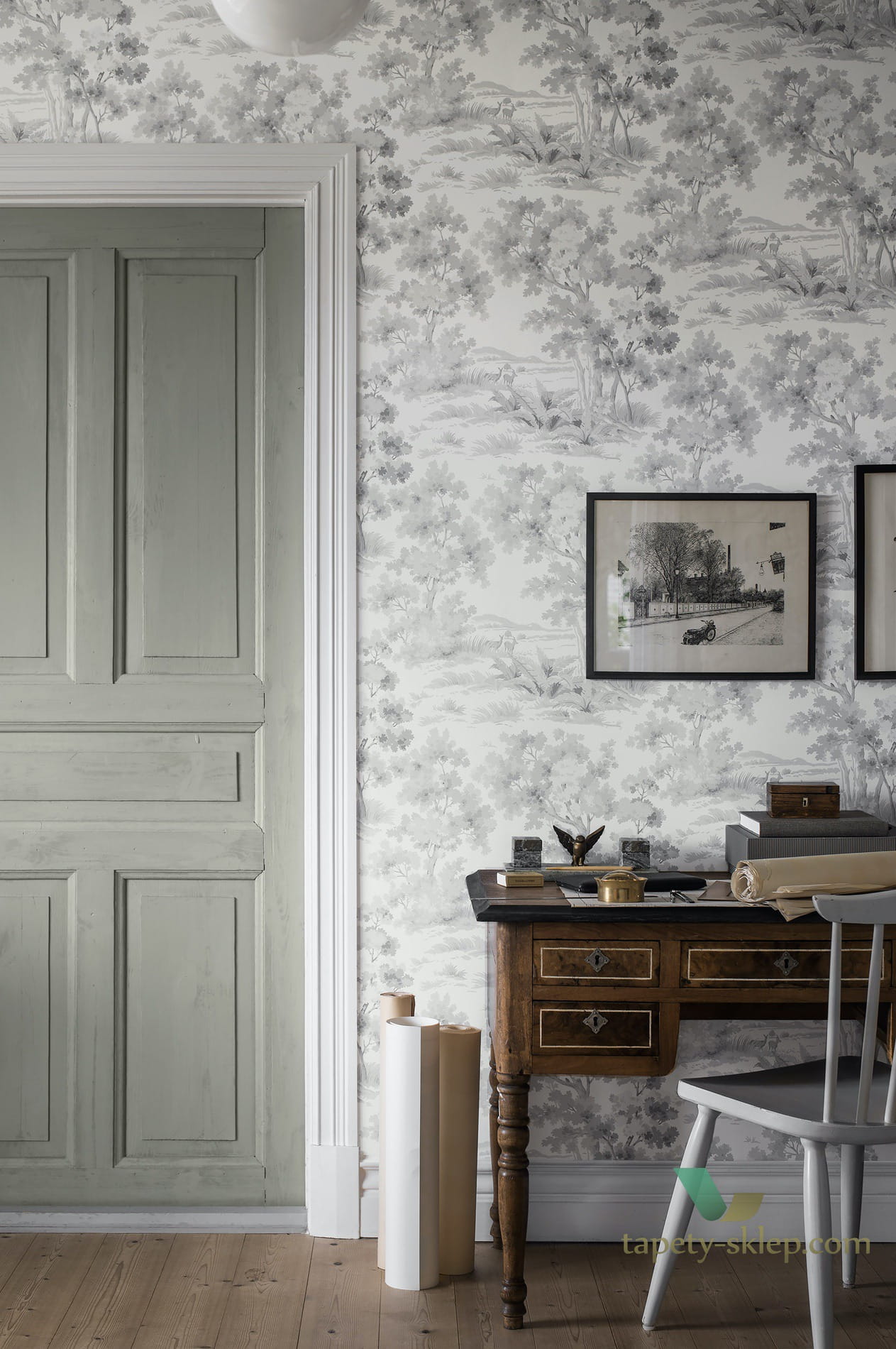 Tapeta Boras 7677 Countryside Morning Falsterbo III