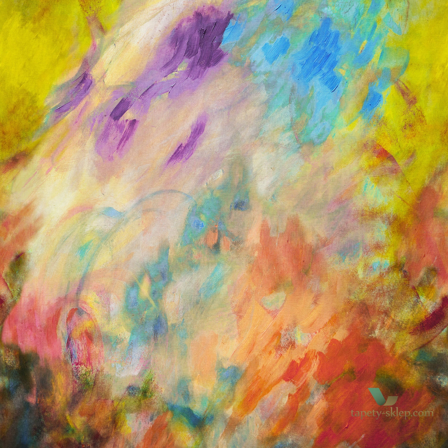 Mural J&V 24090 Sfumatura Composition A Tribute To Kandinsky